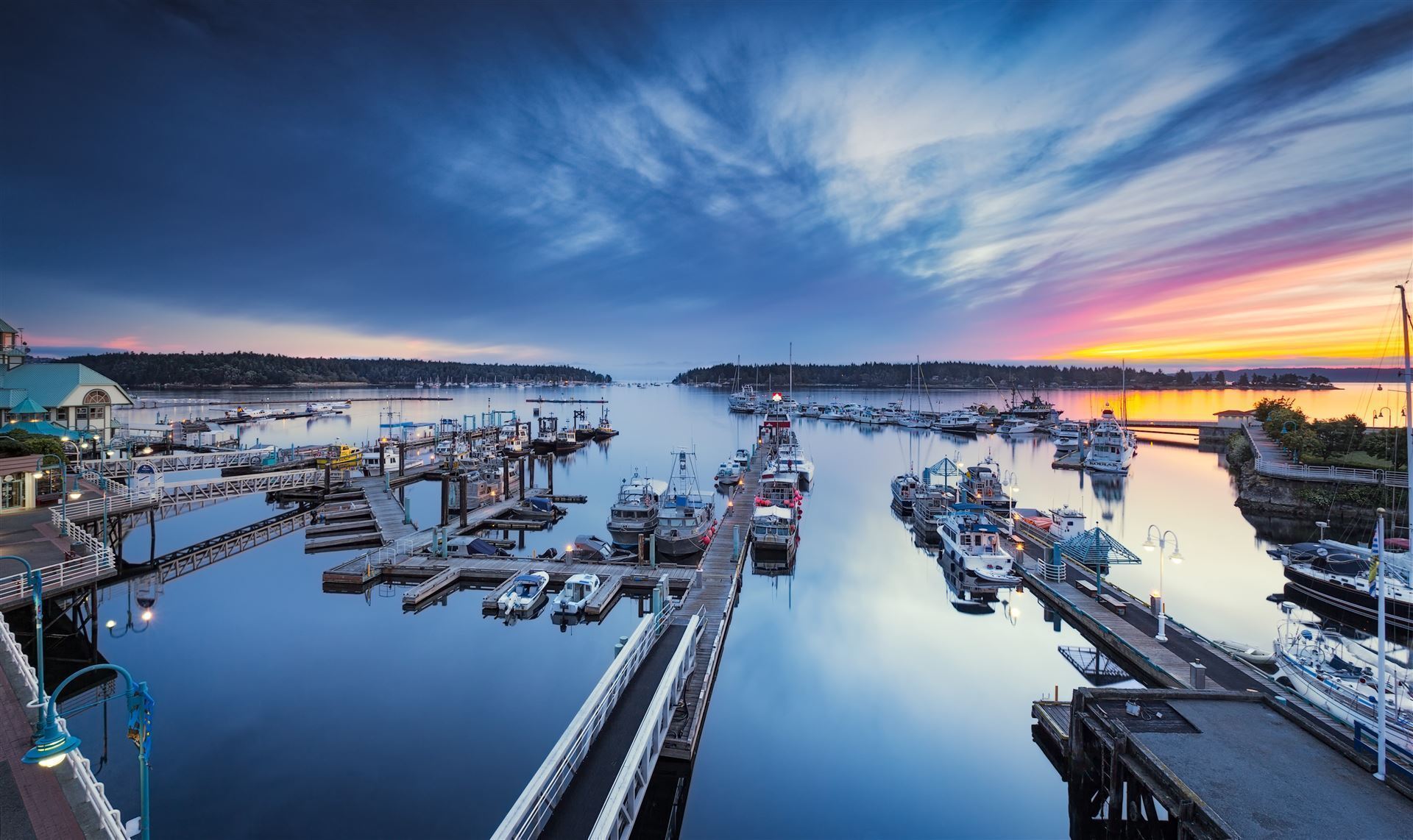Hafen von Nanaimo