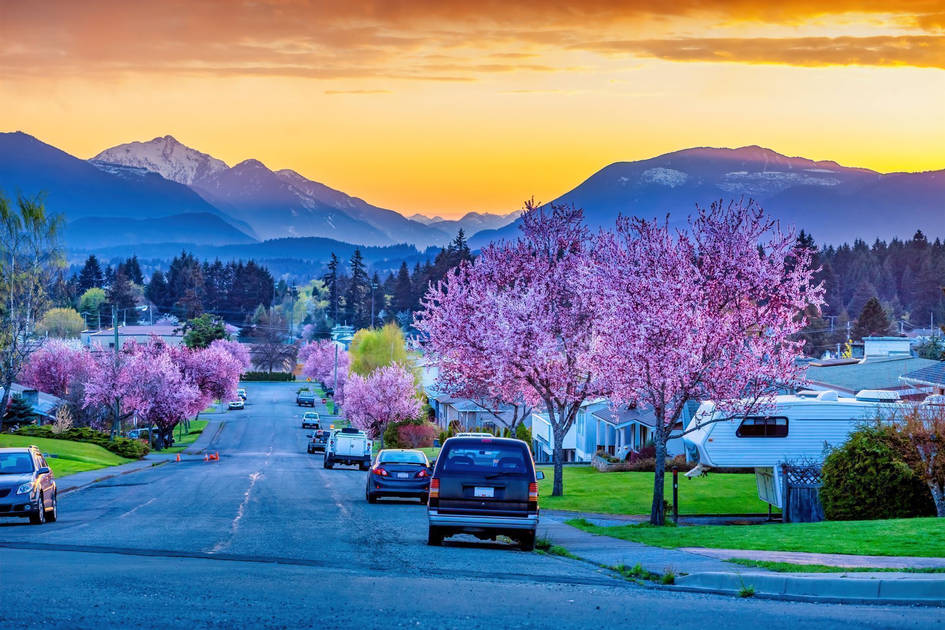 Port Alberni auf Vancouver Island