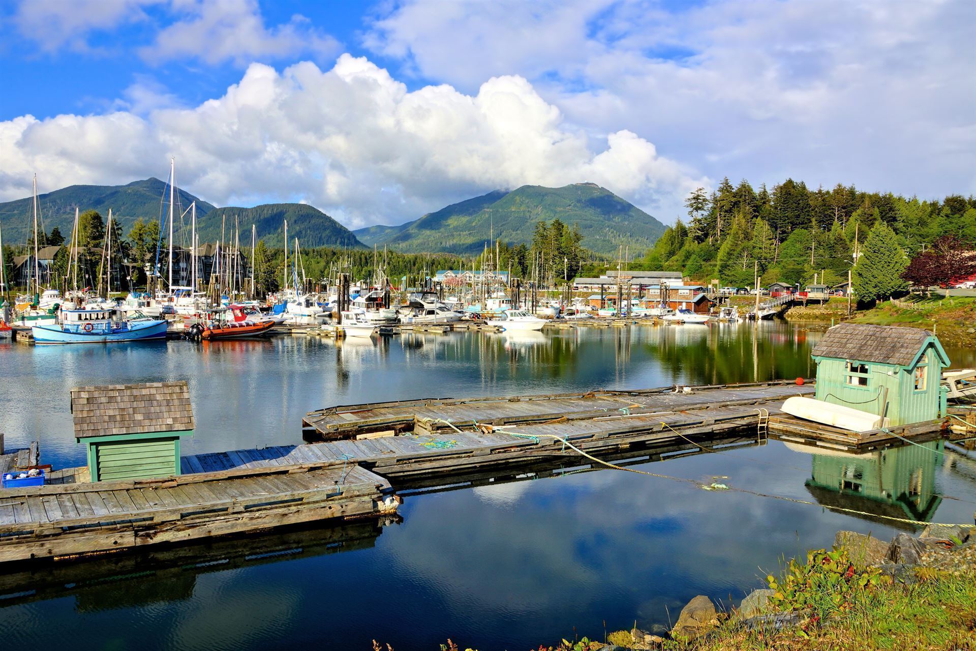 Hafen in Ucluelet
