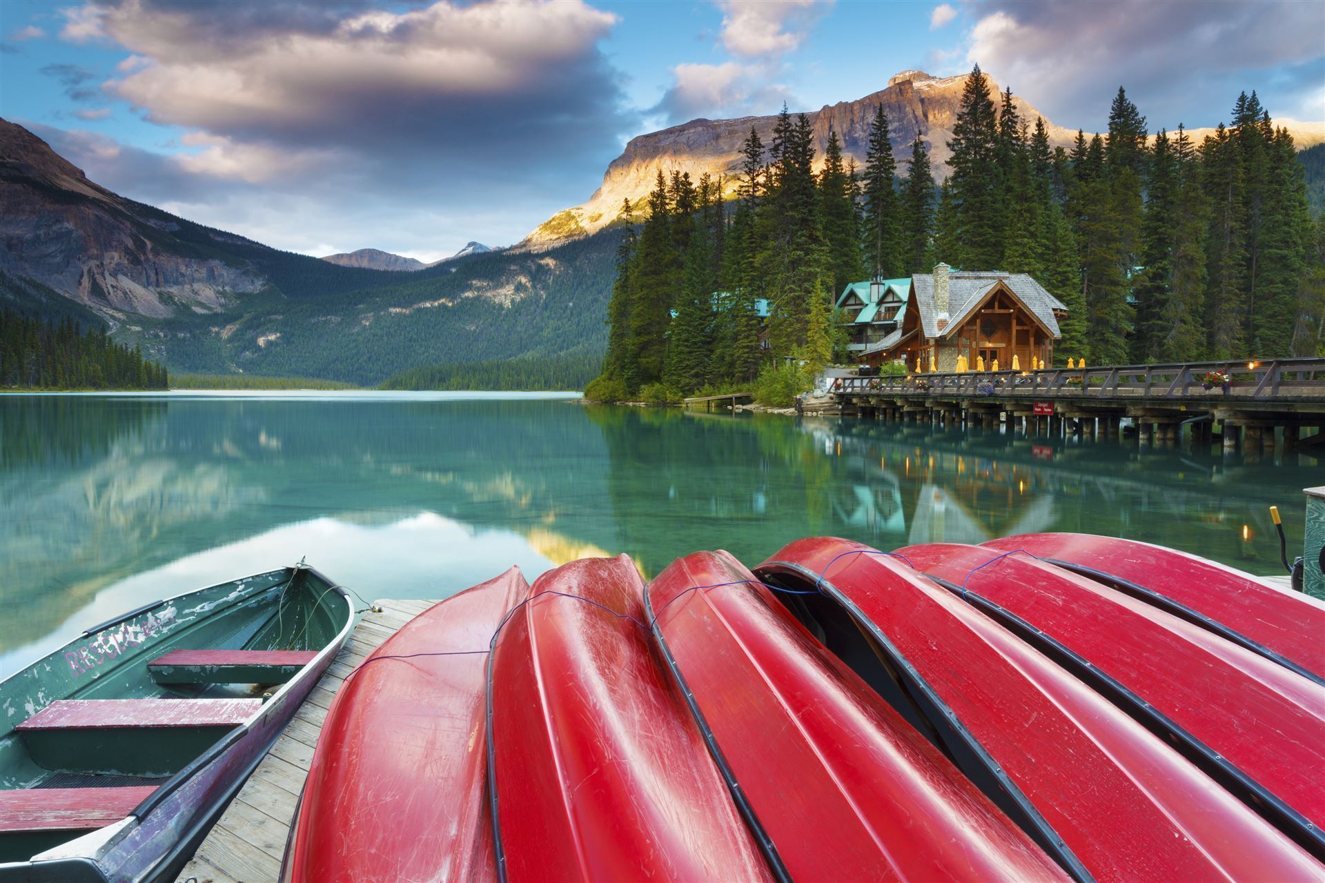 Emerald Lake im Yoho Nationalpark