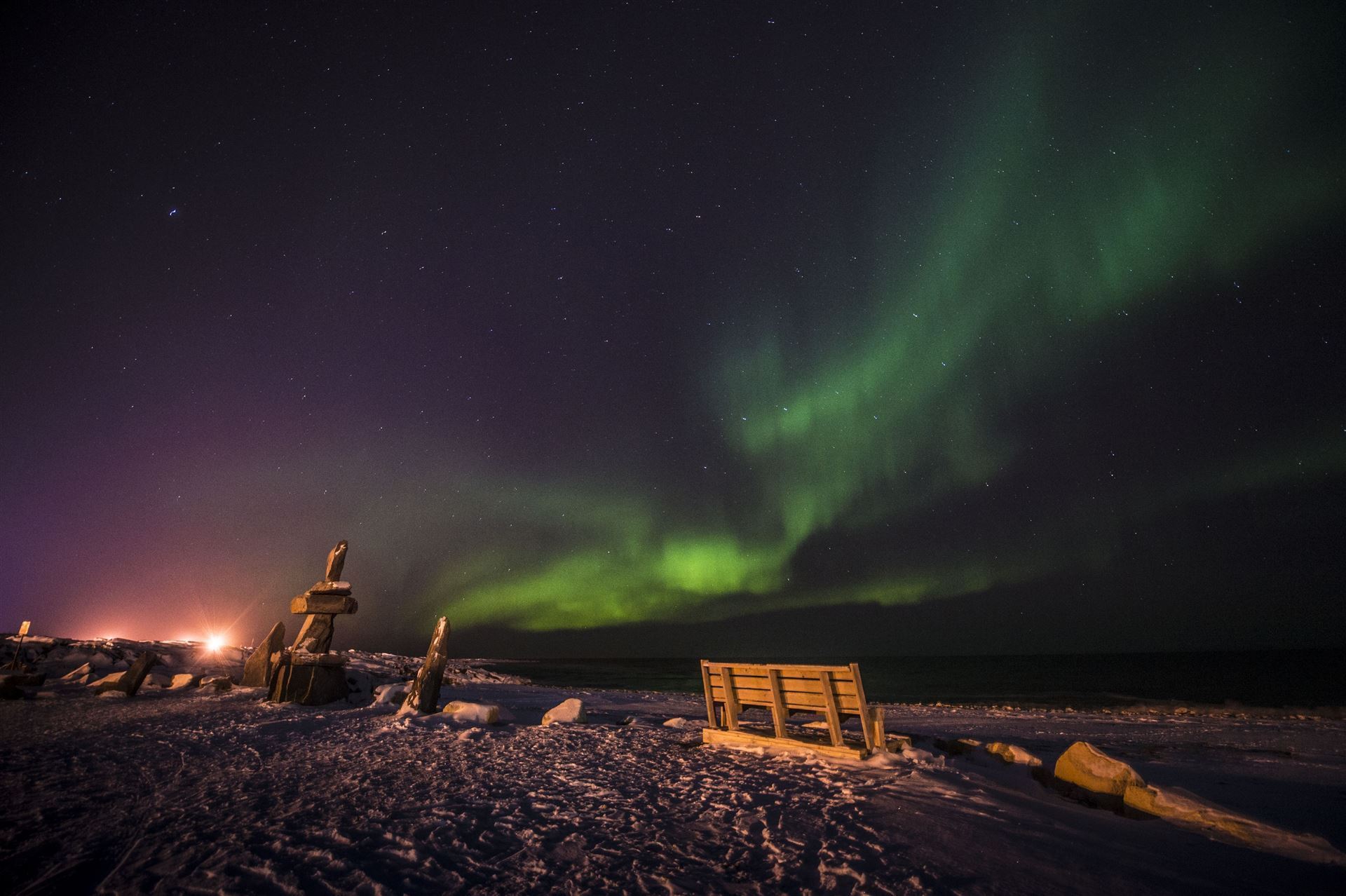 Polarlichter in Churchill