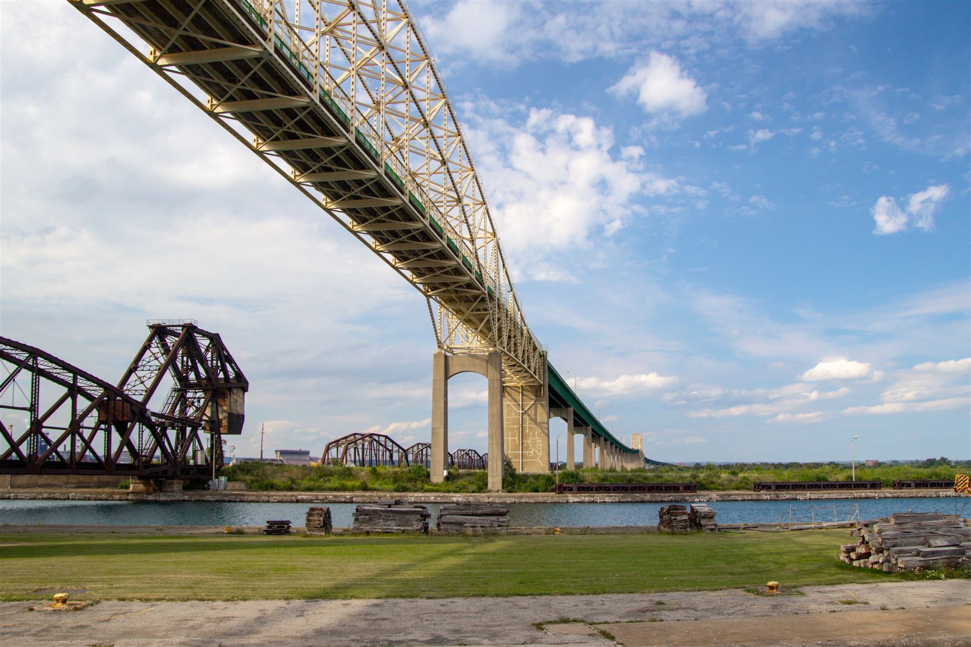 International Bridge zwischen Sault Ste. Marie & Michigan