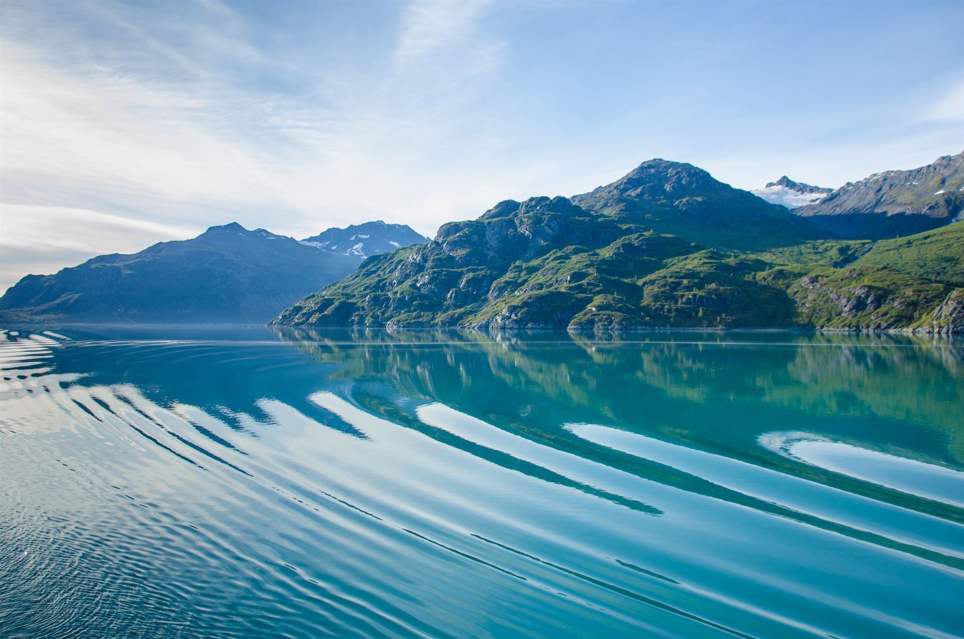 Ruhiges Wasser in der Inside Passage