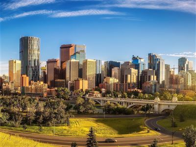 Skyline von Calgary