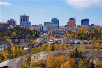 Downtown Yellowknife