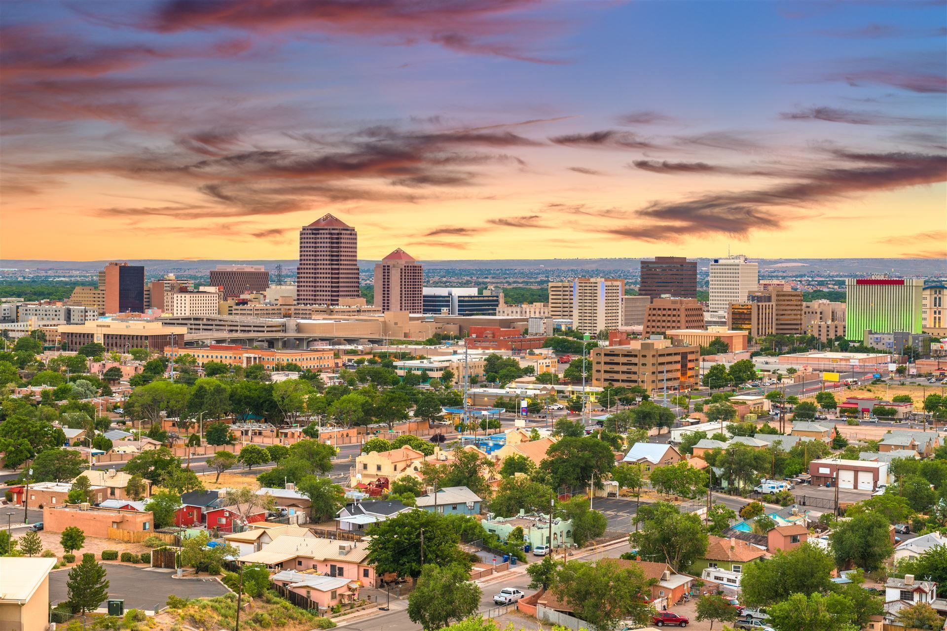 Skyline von Albuquerque