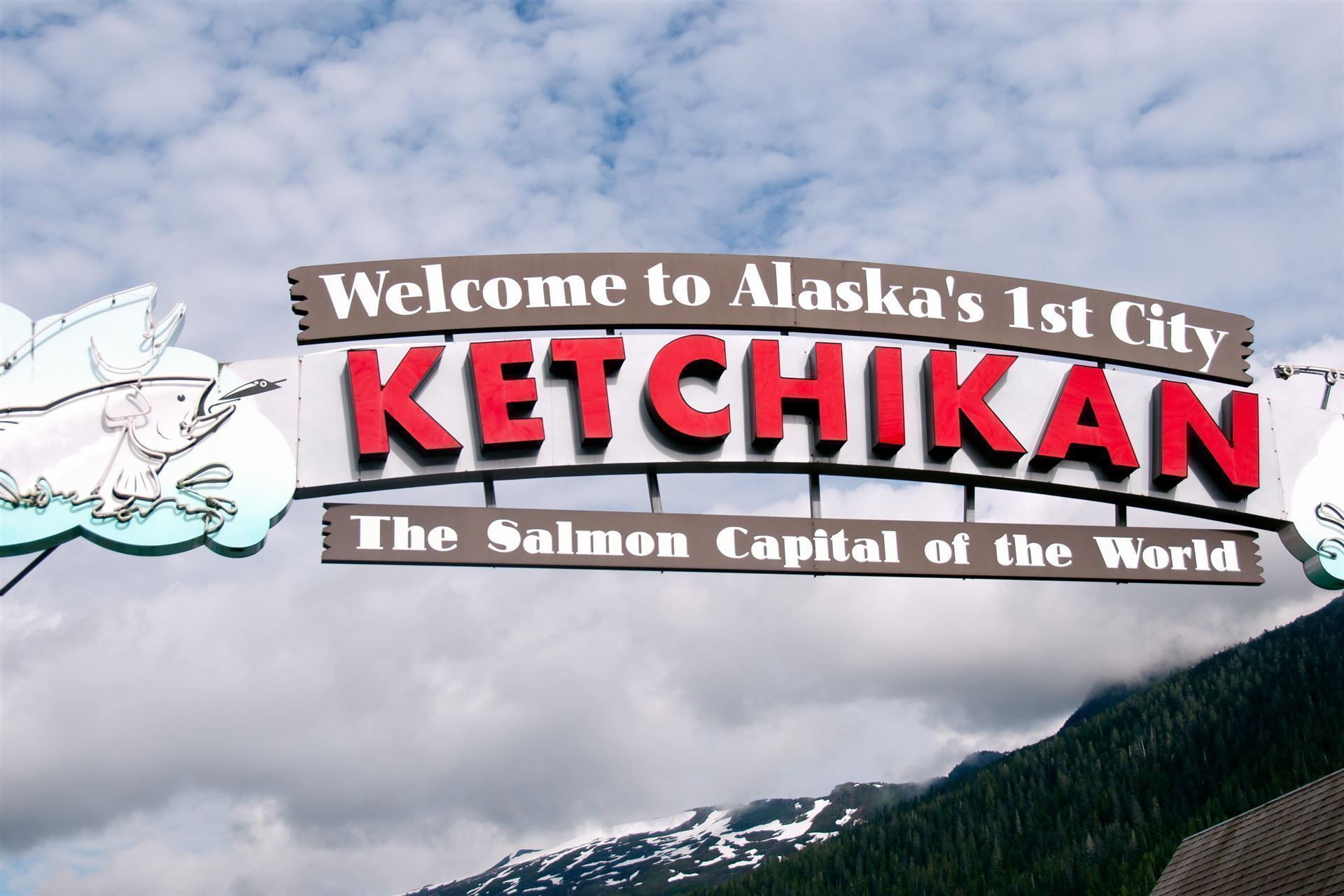 Willkommen in Ketchikan
