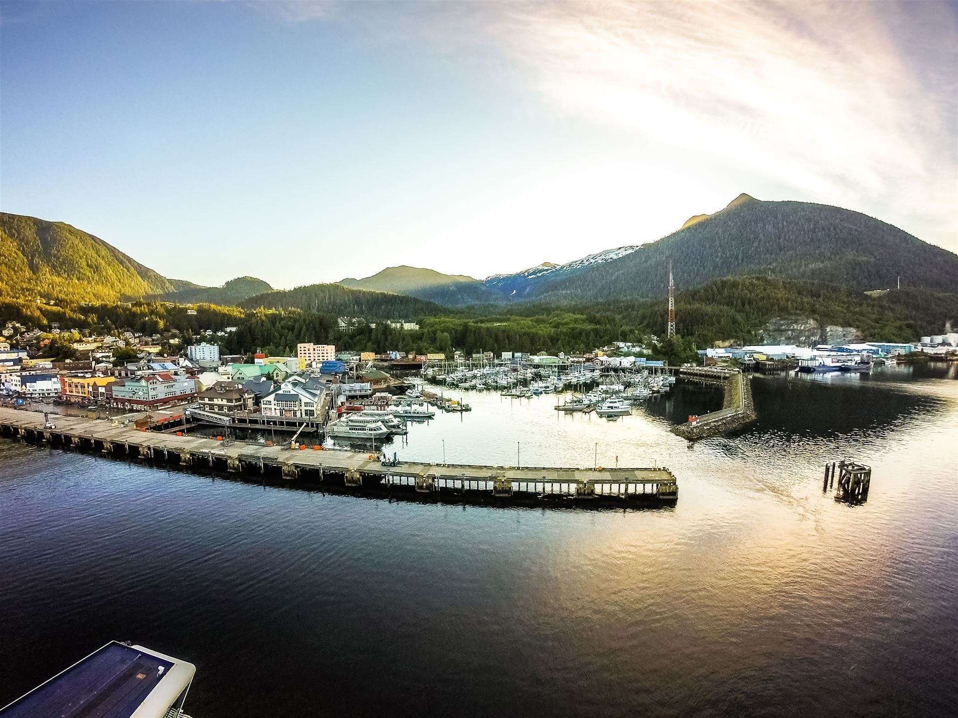 Ketchikan am Morgen