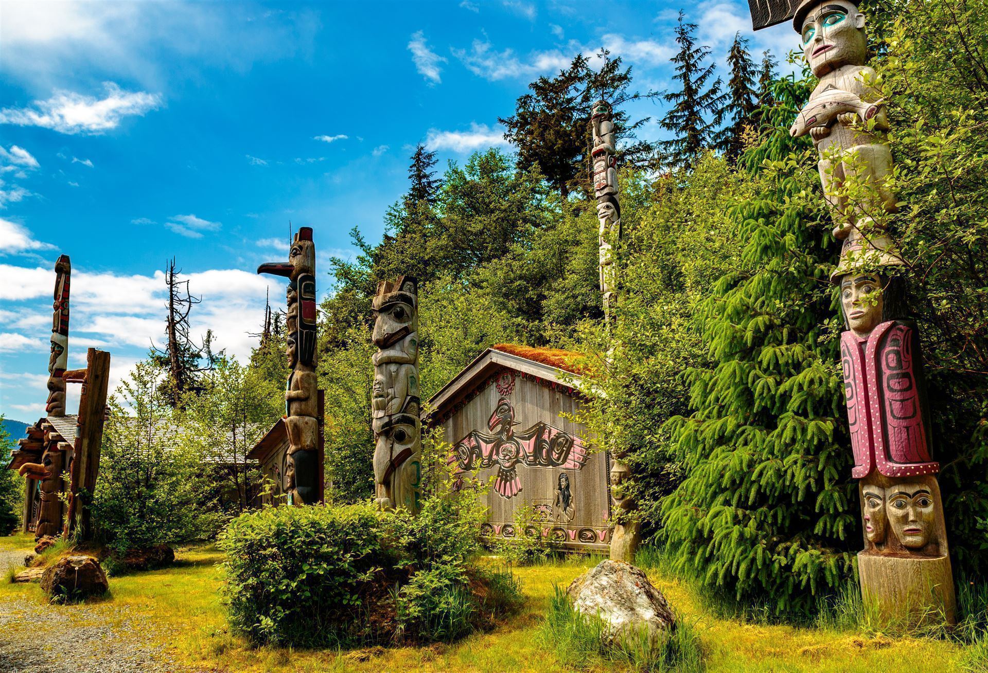 Totem Bight State Historic Site in Ketchikan