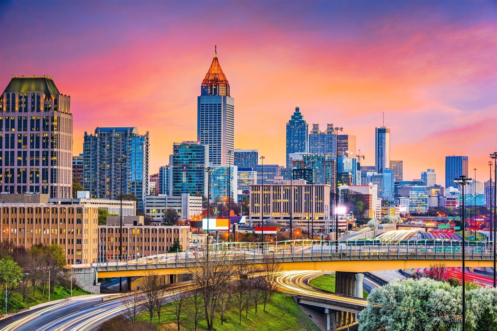 Atlanta bei Nacht