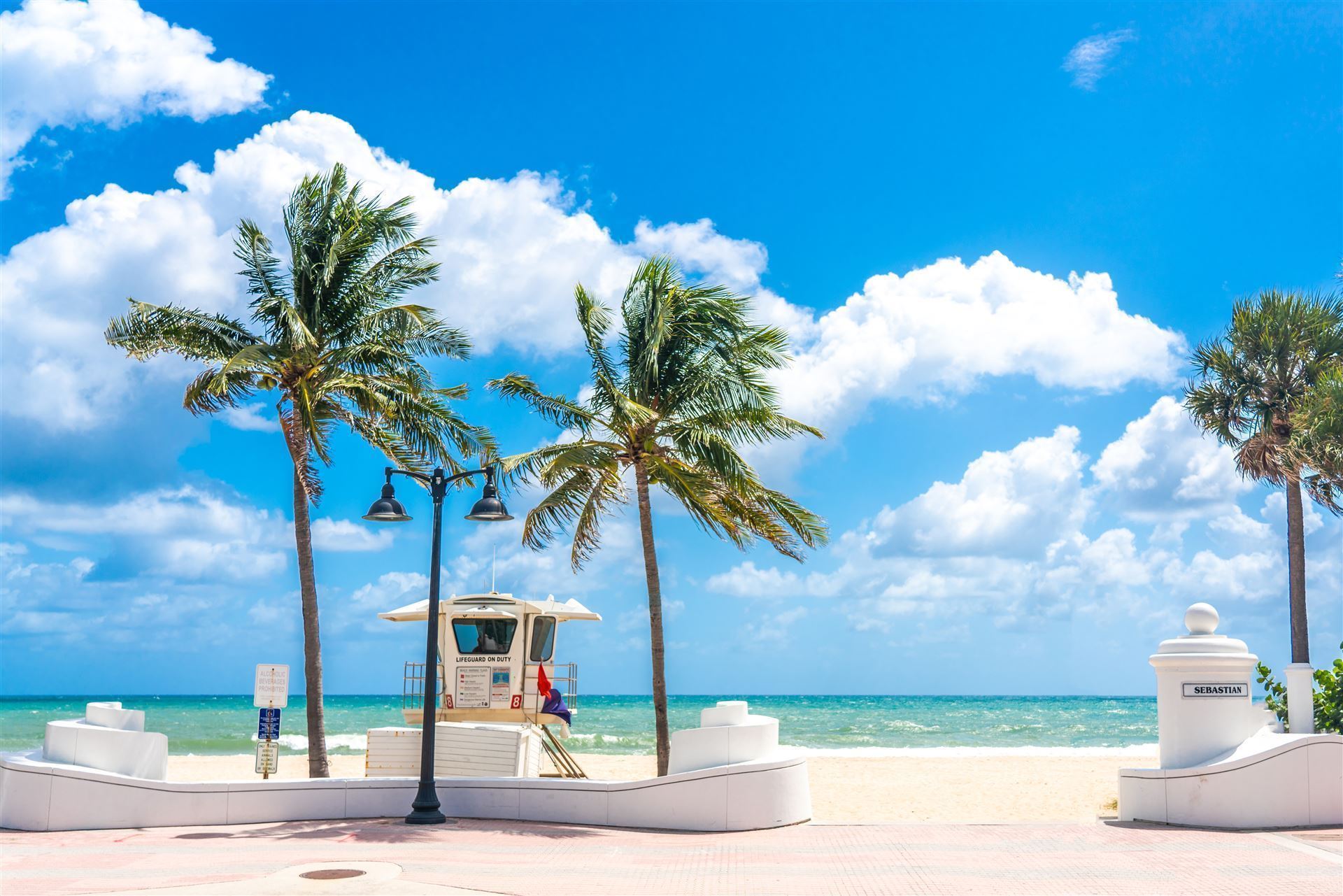Strandabschnitt in Fort Lauderdale