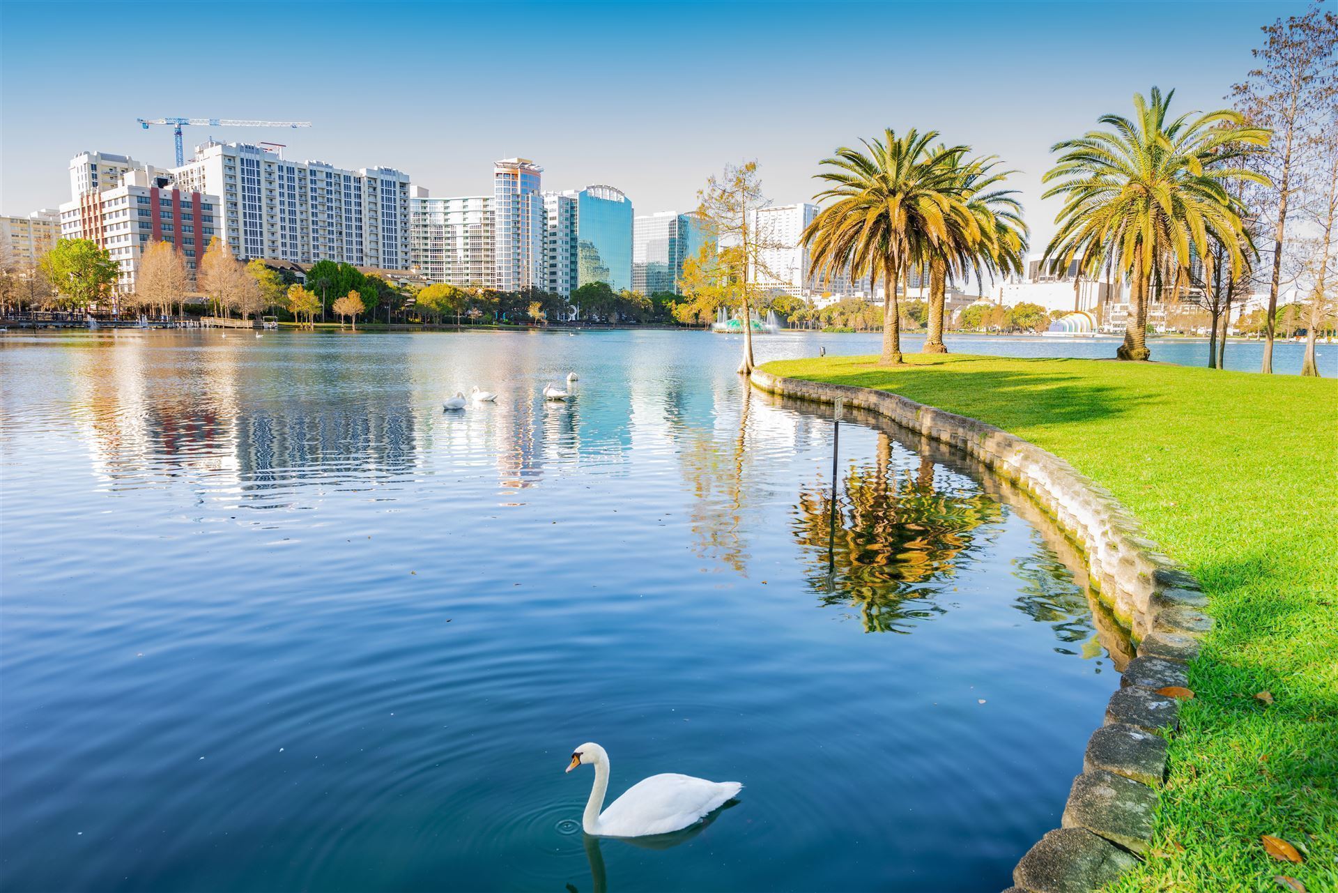 Lake Eola Park in Orlando