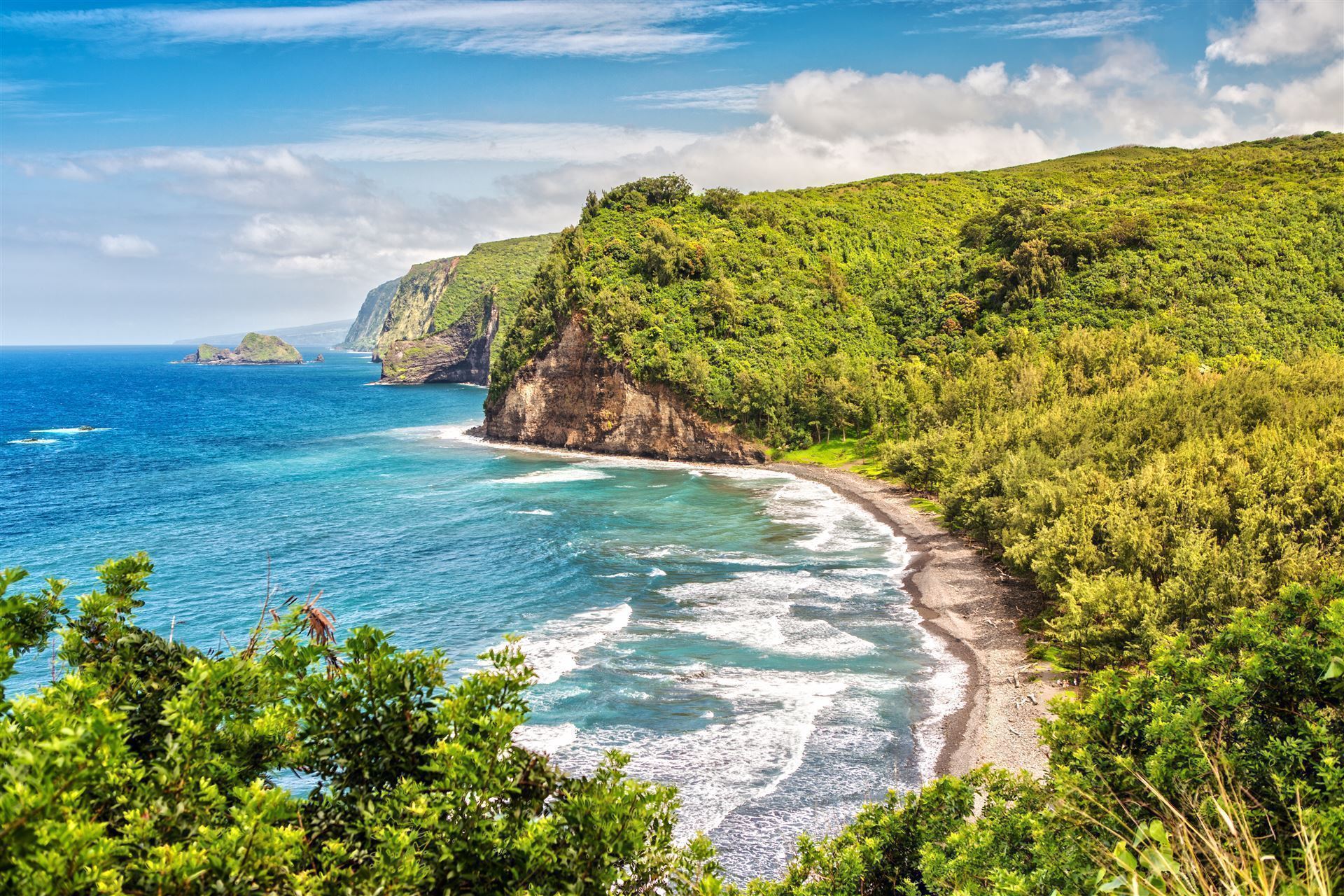 Panorama vom Pololu Valley