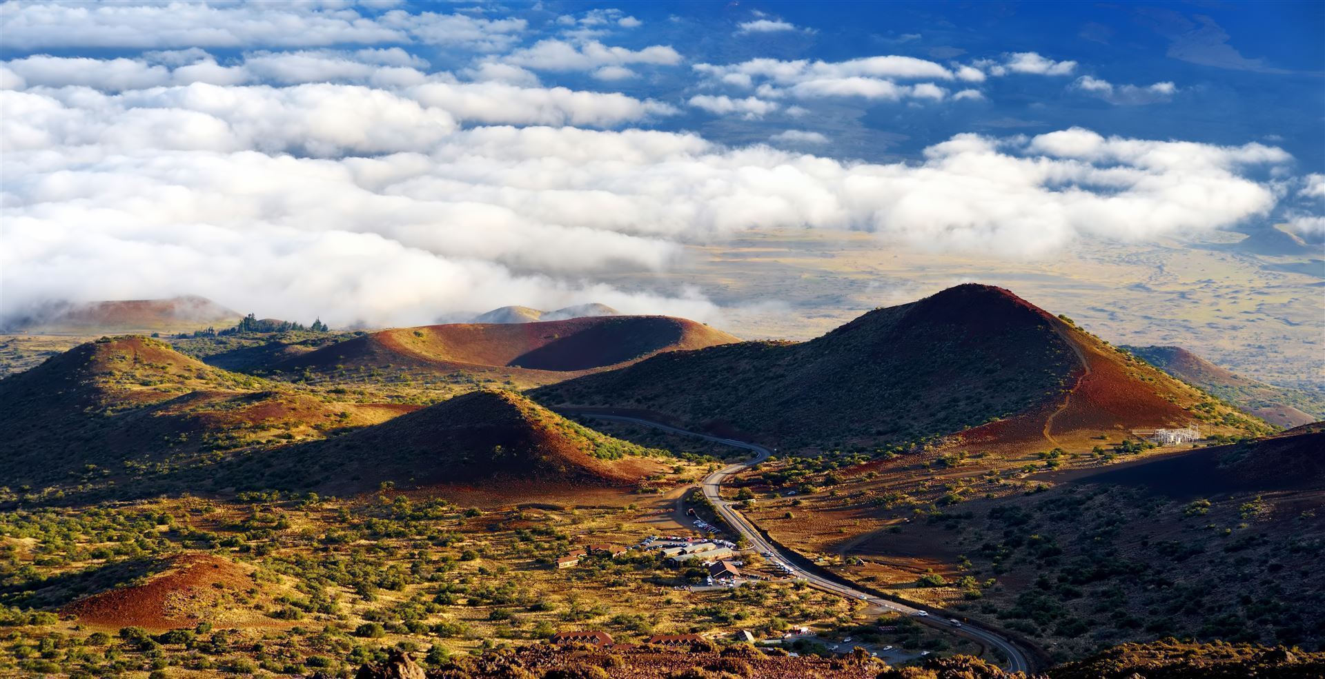 Blick auf Mauna Loa