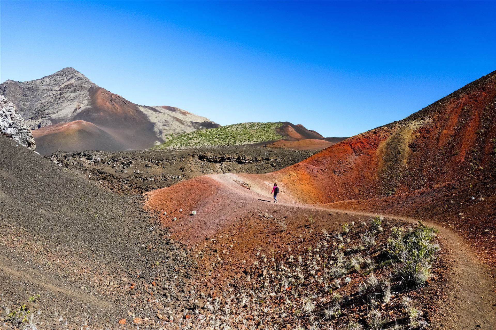 Farbenspiele am Haleakala Vulkan