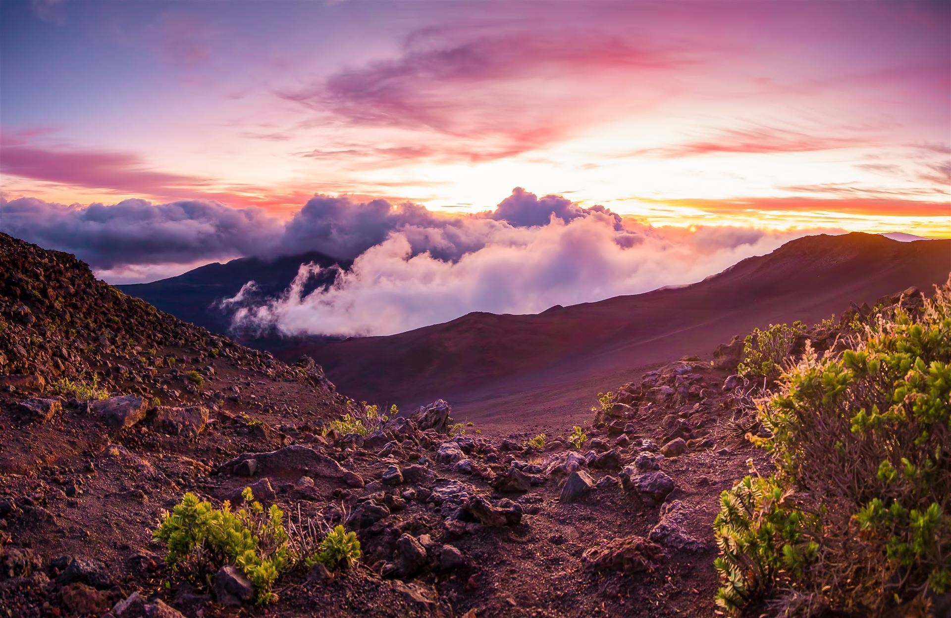 Haleakala Vulkan