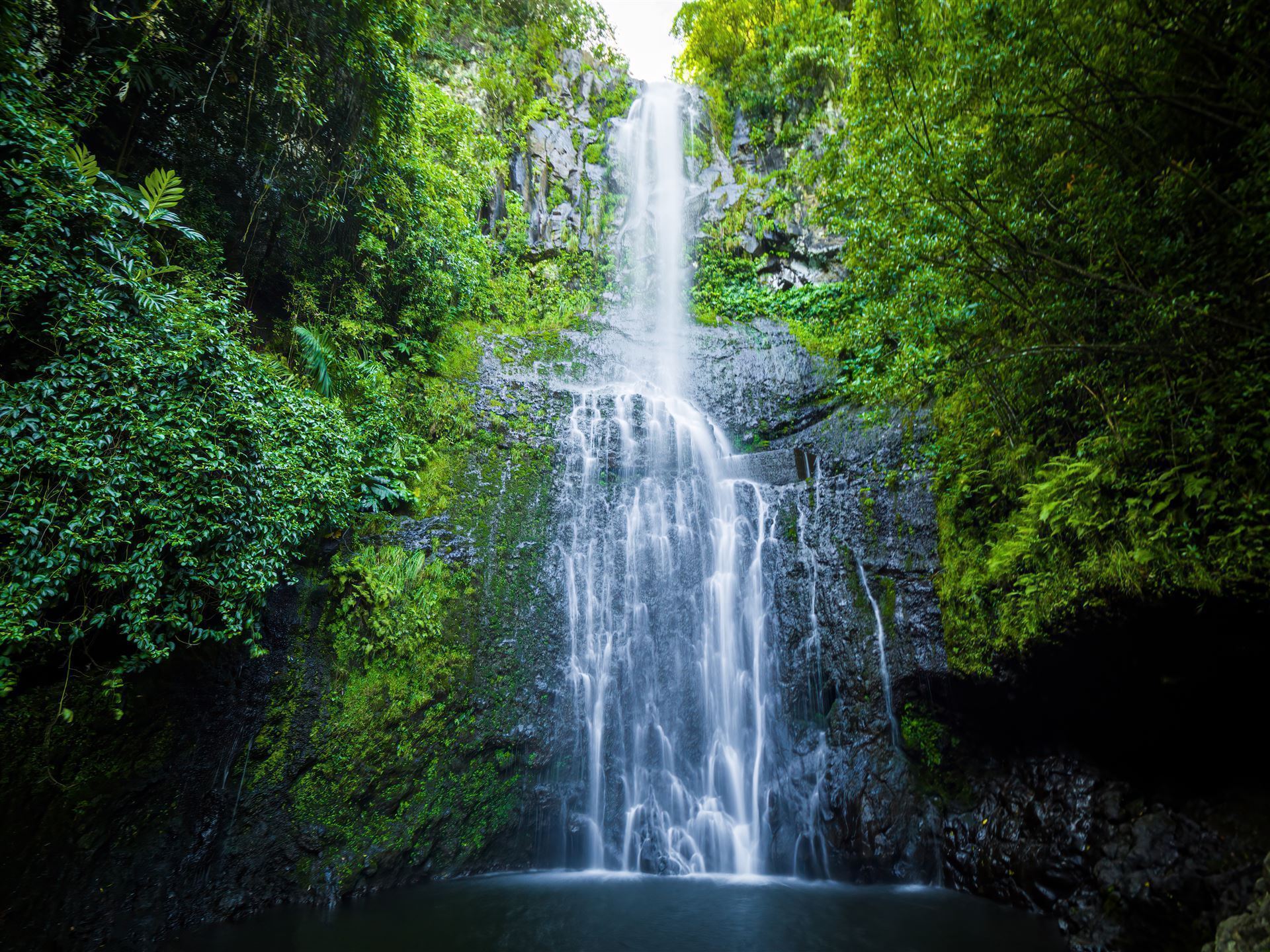 Wailua Falls an der Road to Hana