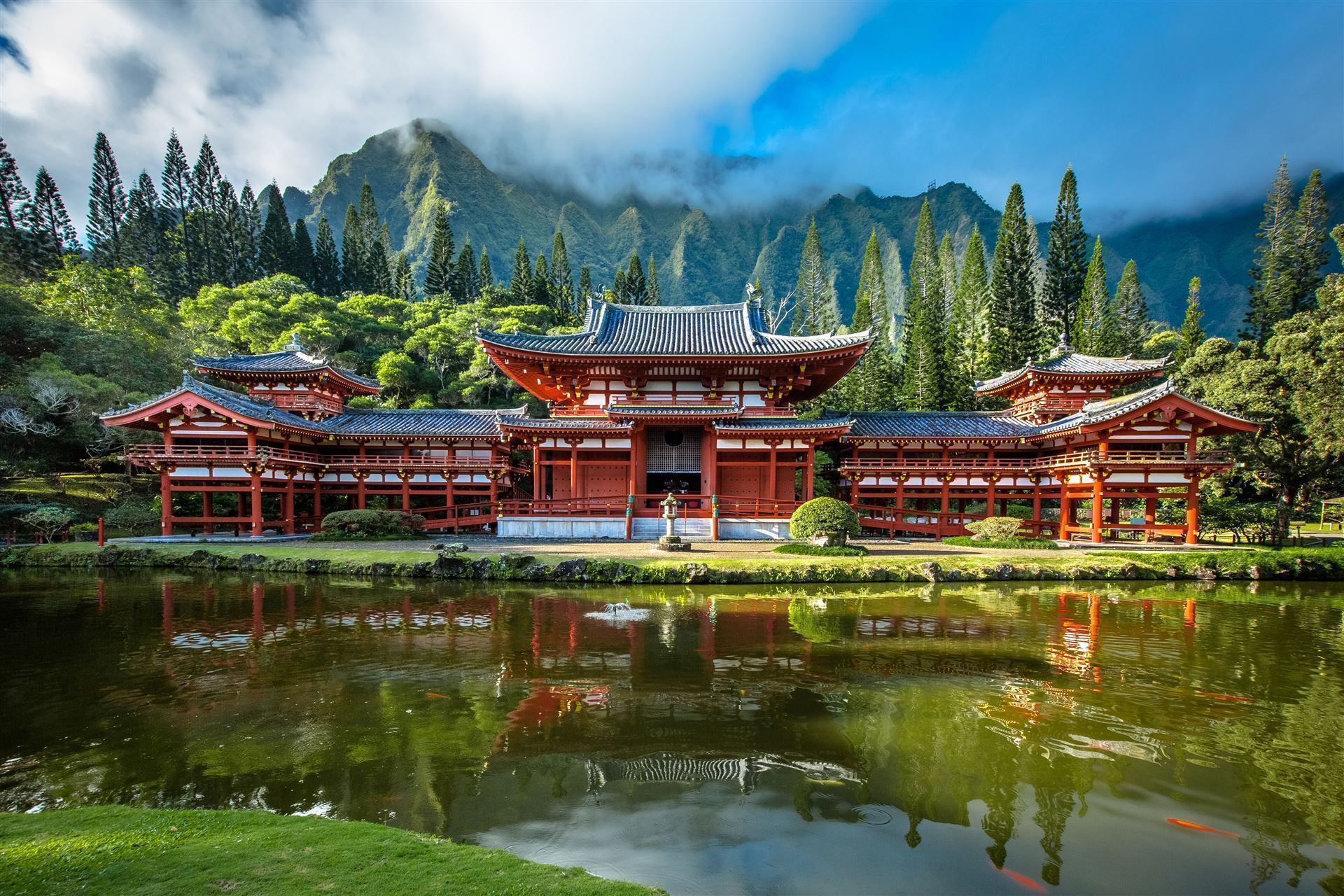 Byodo Tempel im Valley of Temples