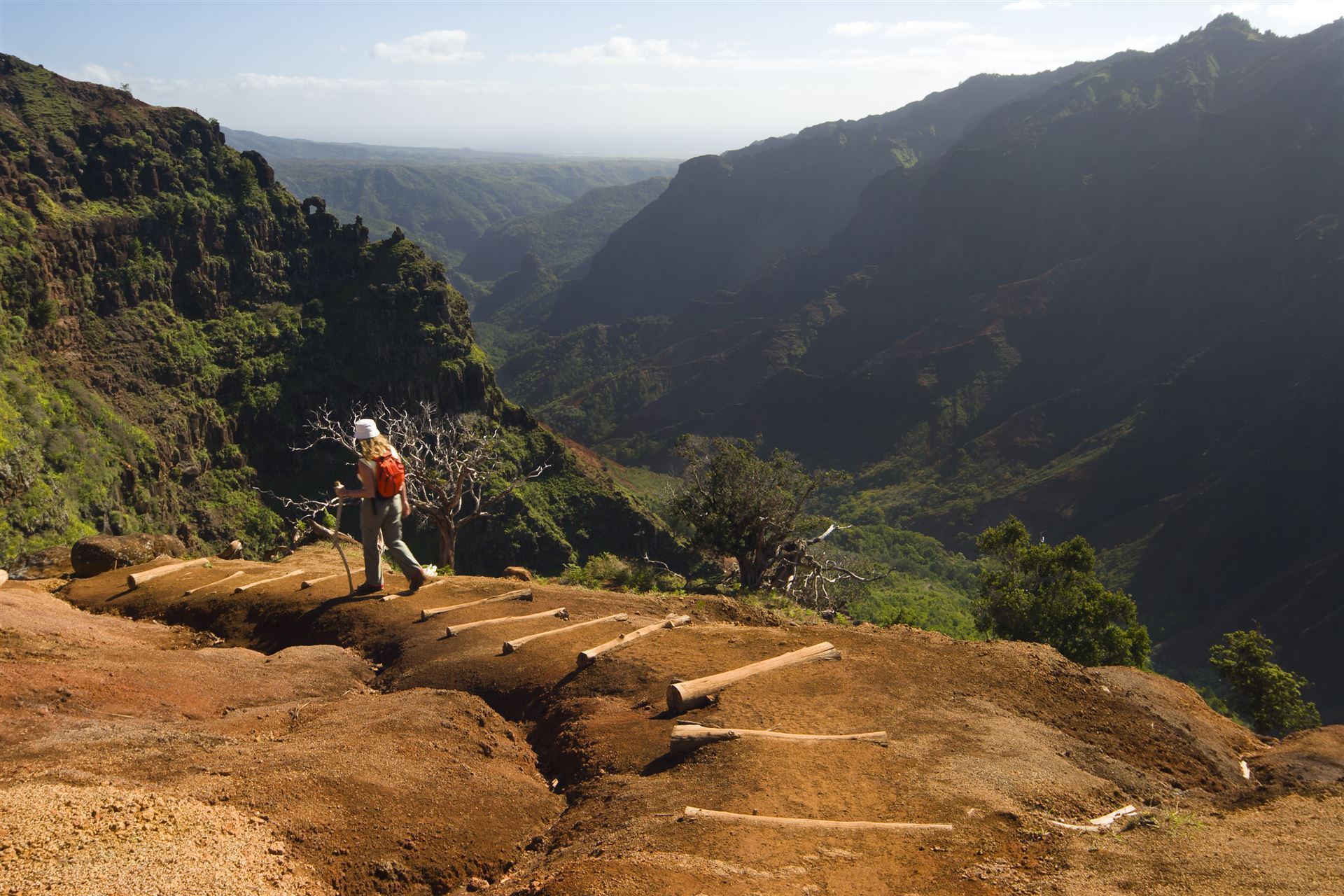 Wanderin im Waimea Canyon