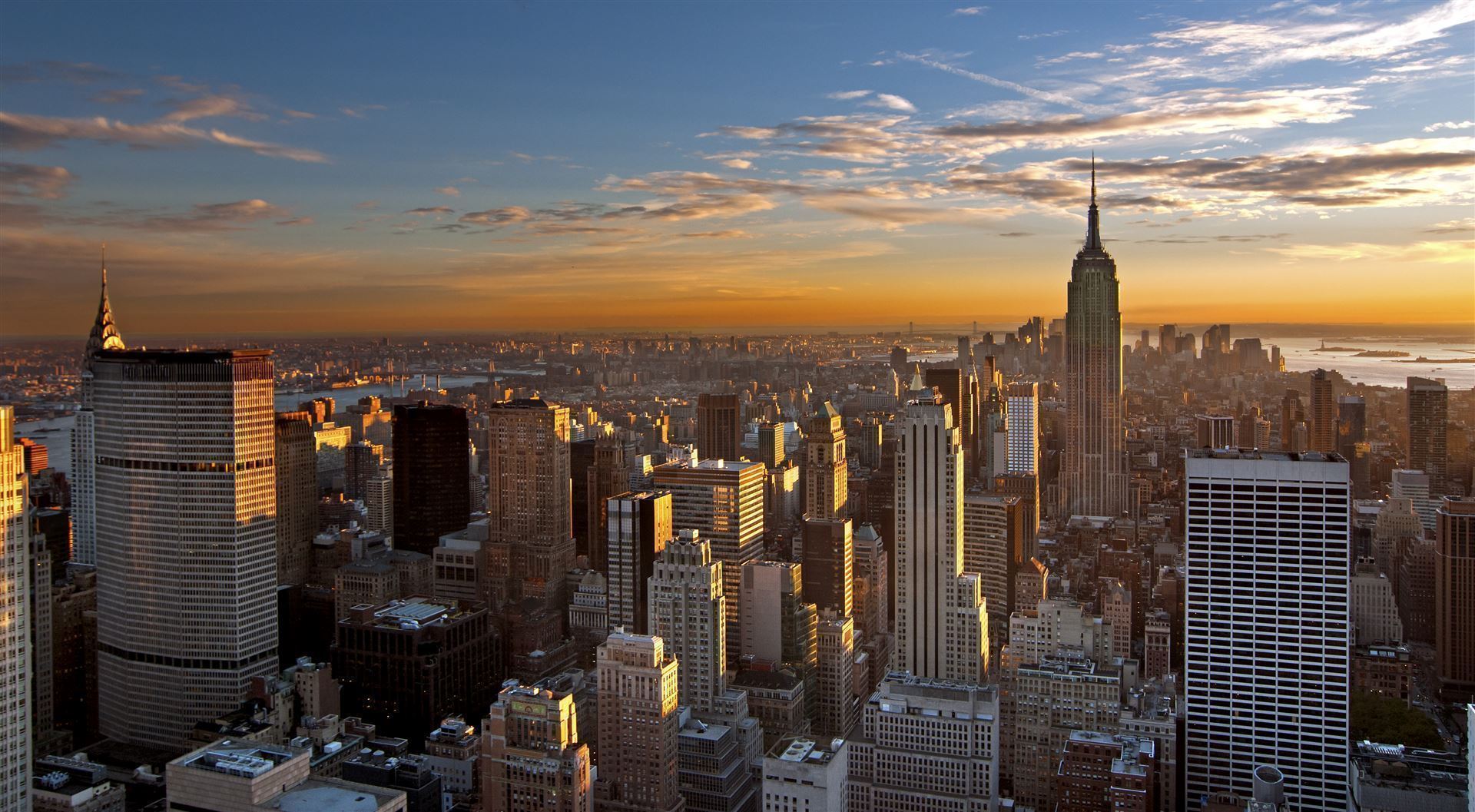 Manhatten Abenddämmerung