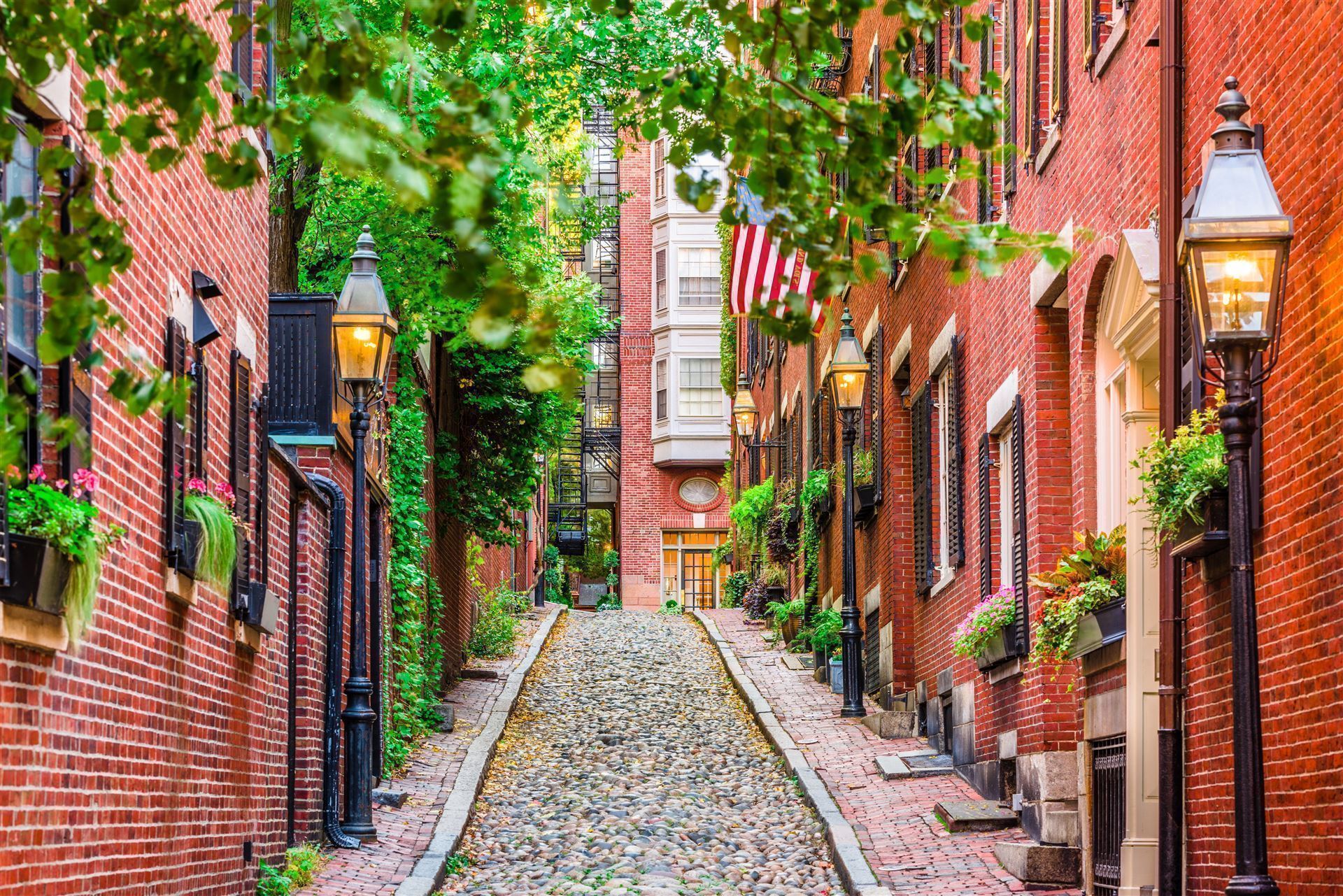 Acron Street in Boston