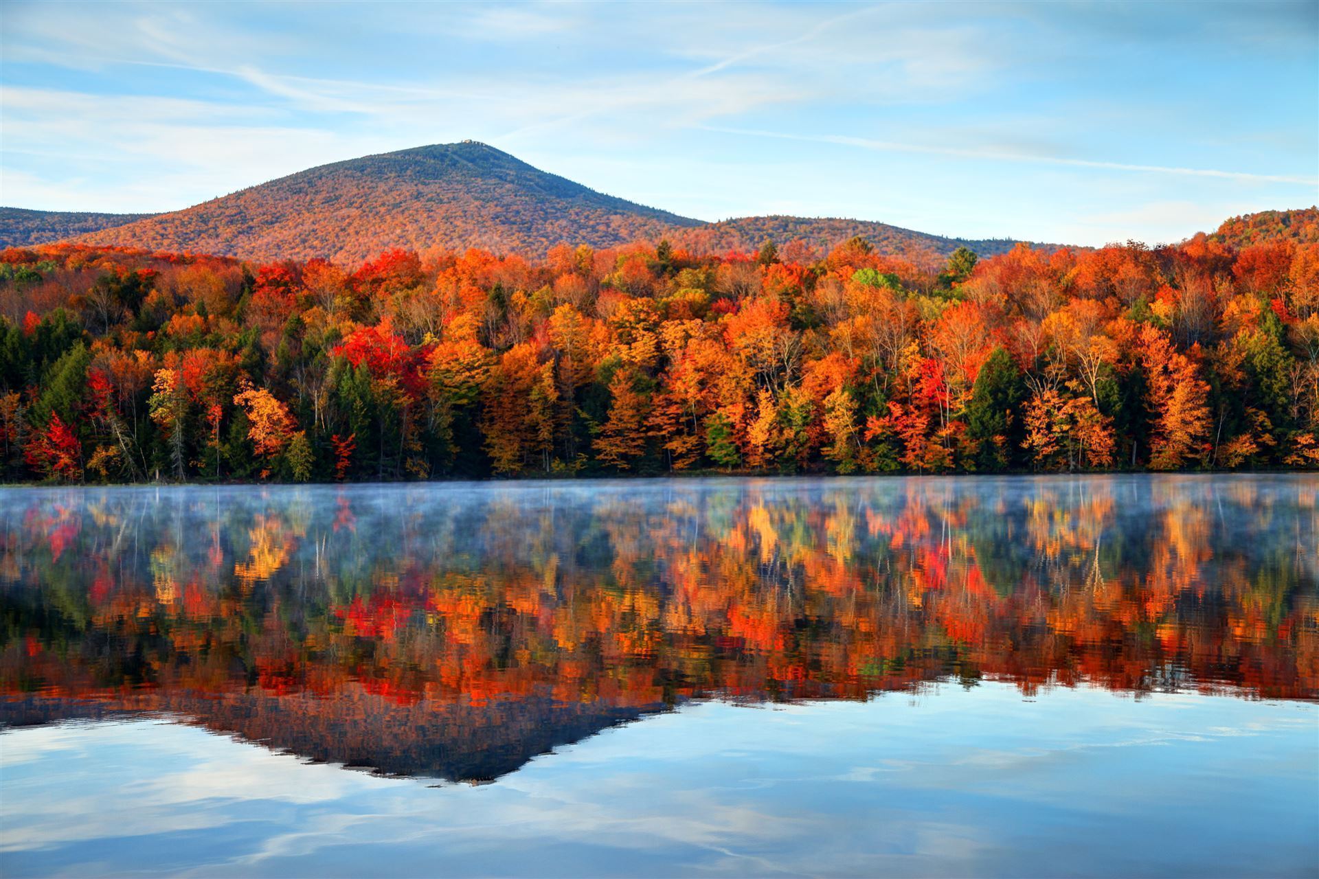 Herbst in den Green Mountains