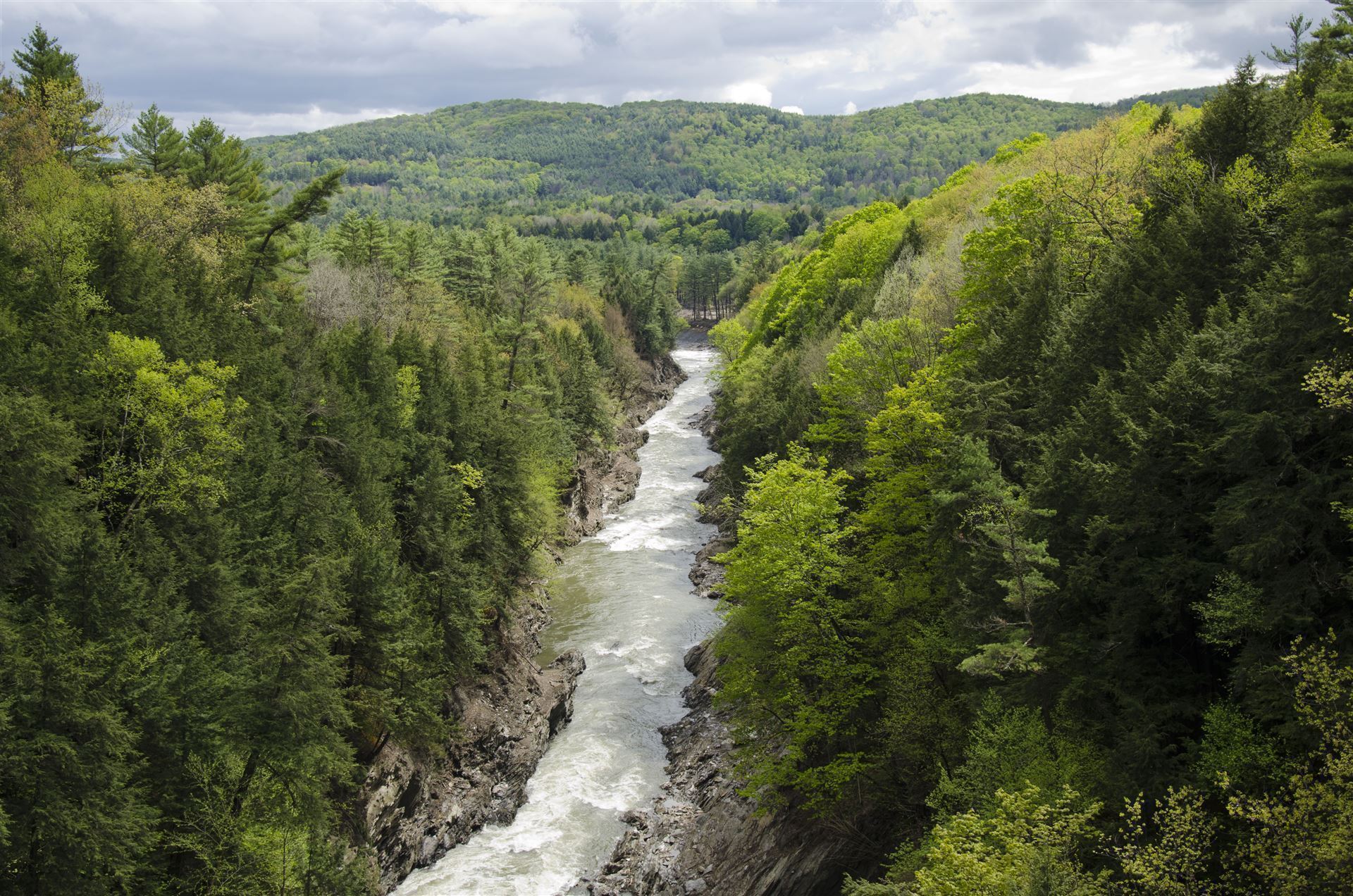 Quechee Gorge - Schlucht in den Green Mountains