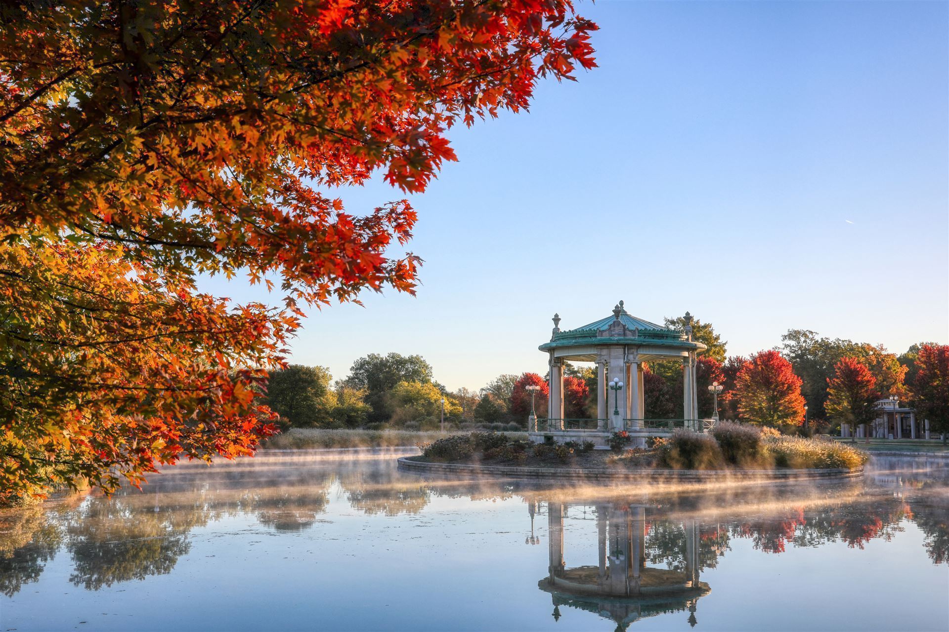 Forest Park im Herbst