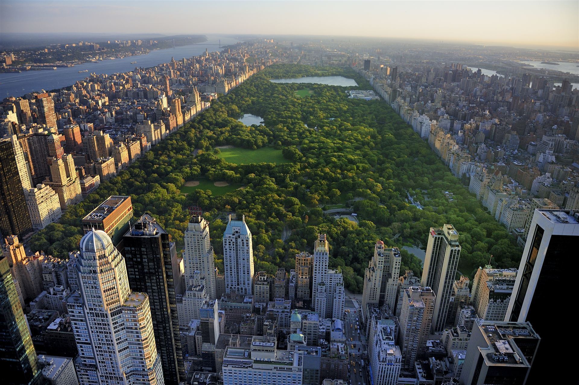 Luftaufnahme vom Central Park