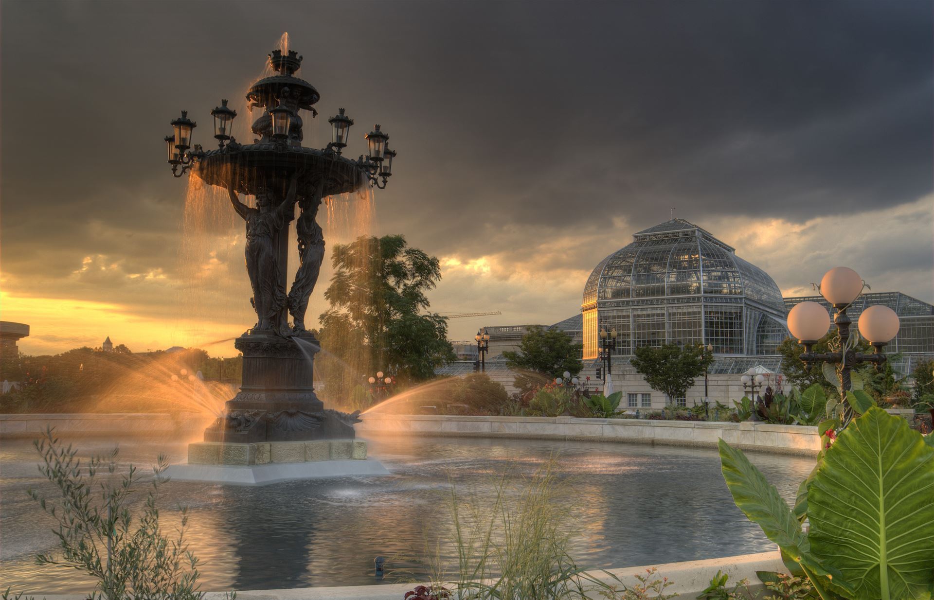 Bartholdi Fountain im Bartholdi Park