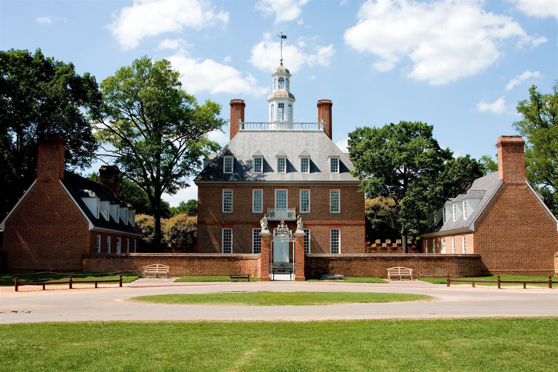 Gouverneurspalast in Colonial Williamsburg