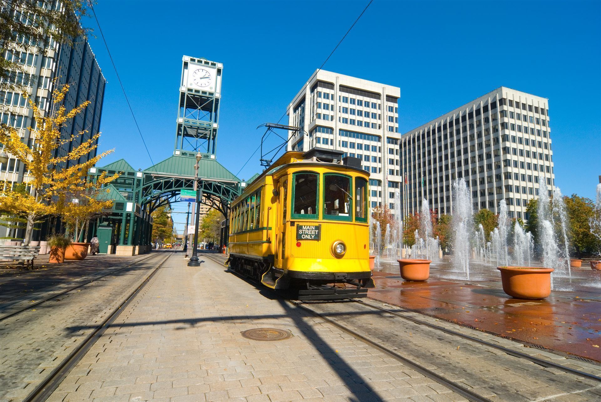 Historische Tram in Memphis