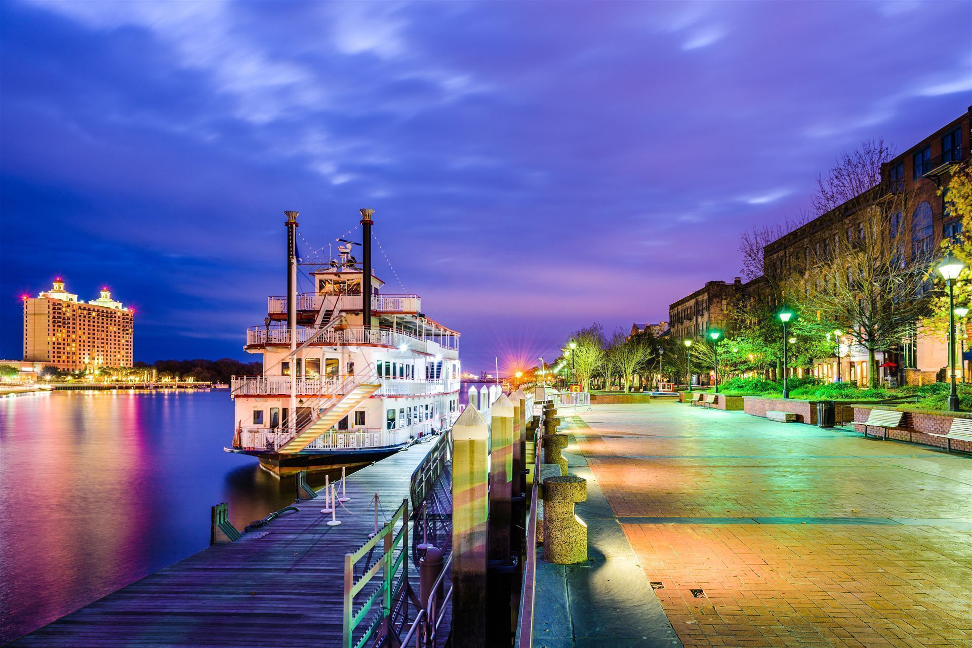 Riverfront in Savannah