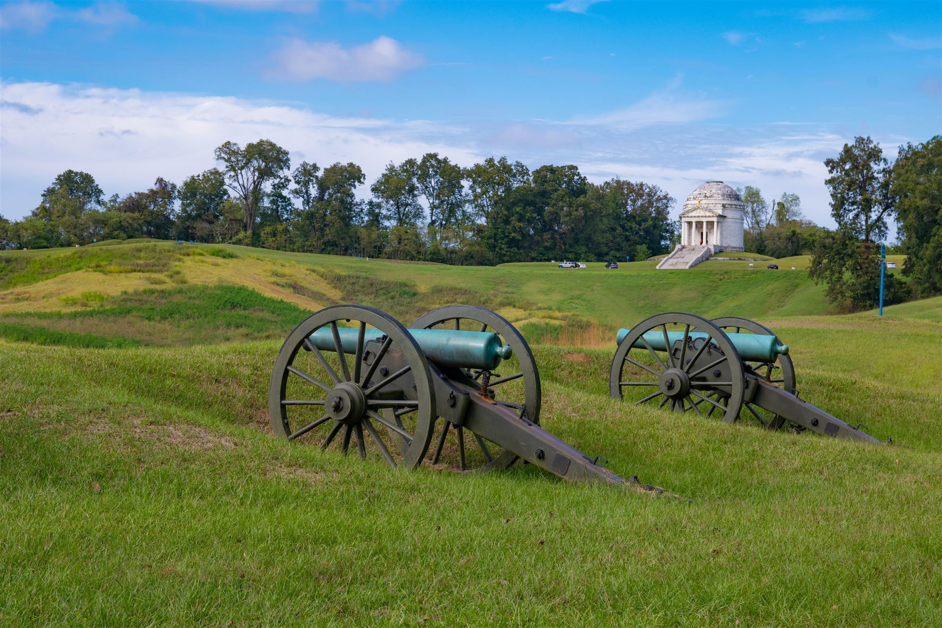 National Military Park in Vicksburg
