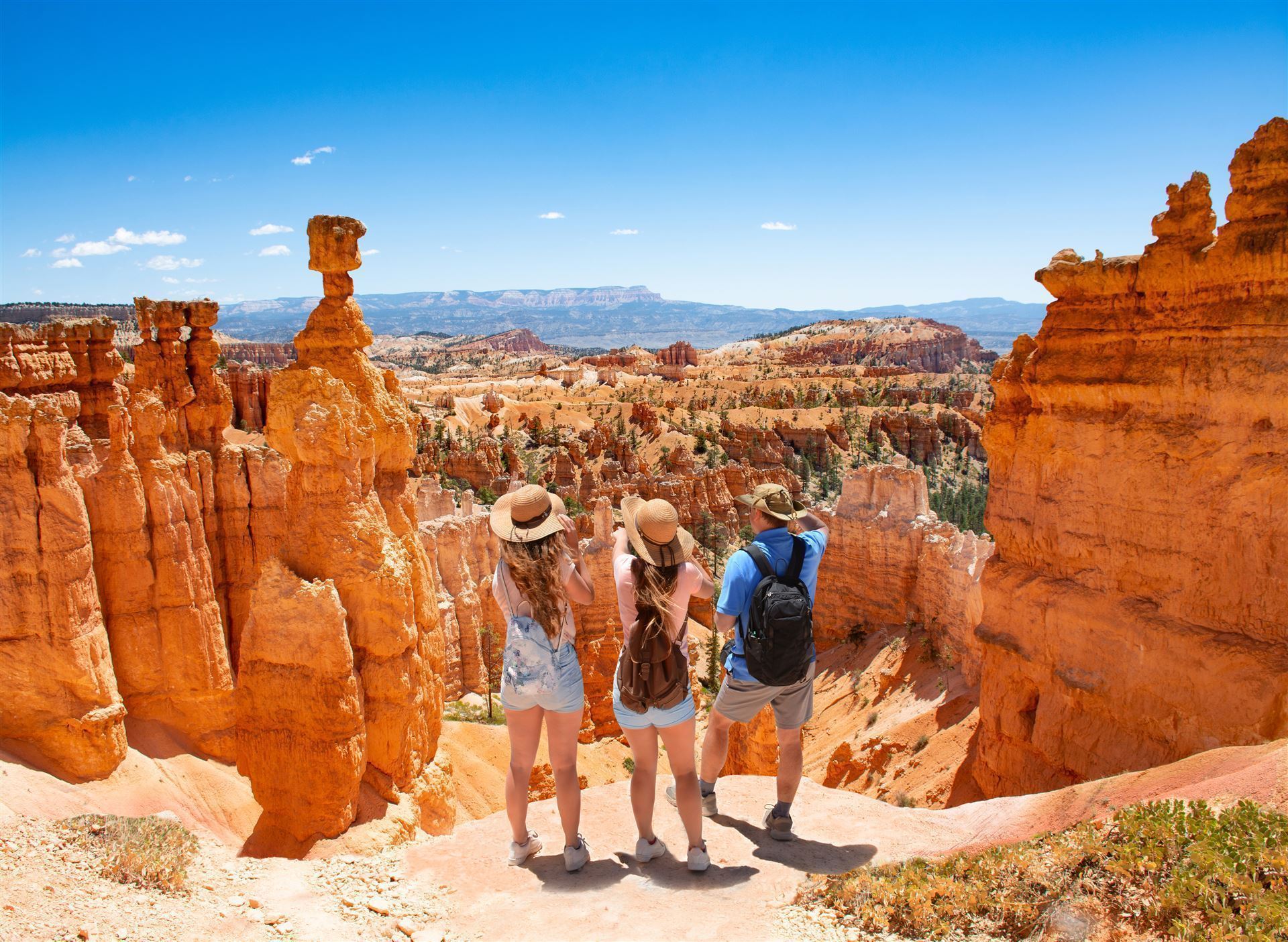 Touristen im Bryce Canyon Nationalpark