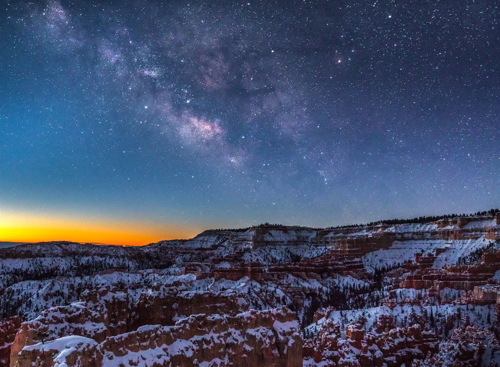 Sternstunde im Bryce Canyon Nationalpark