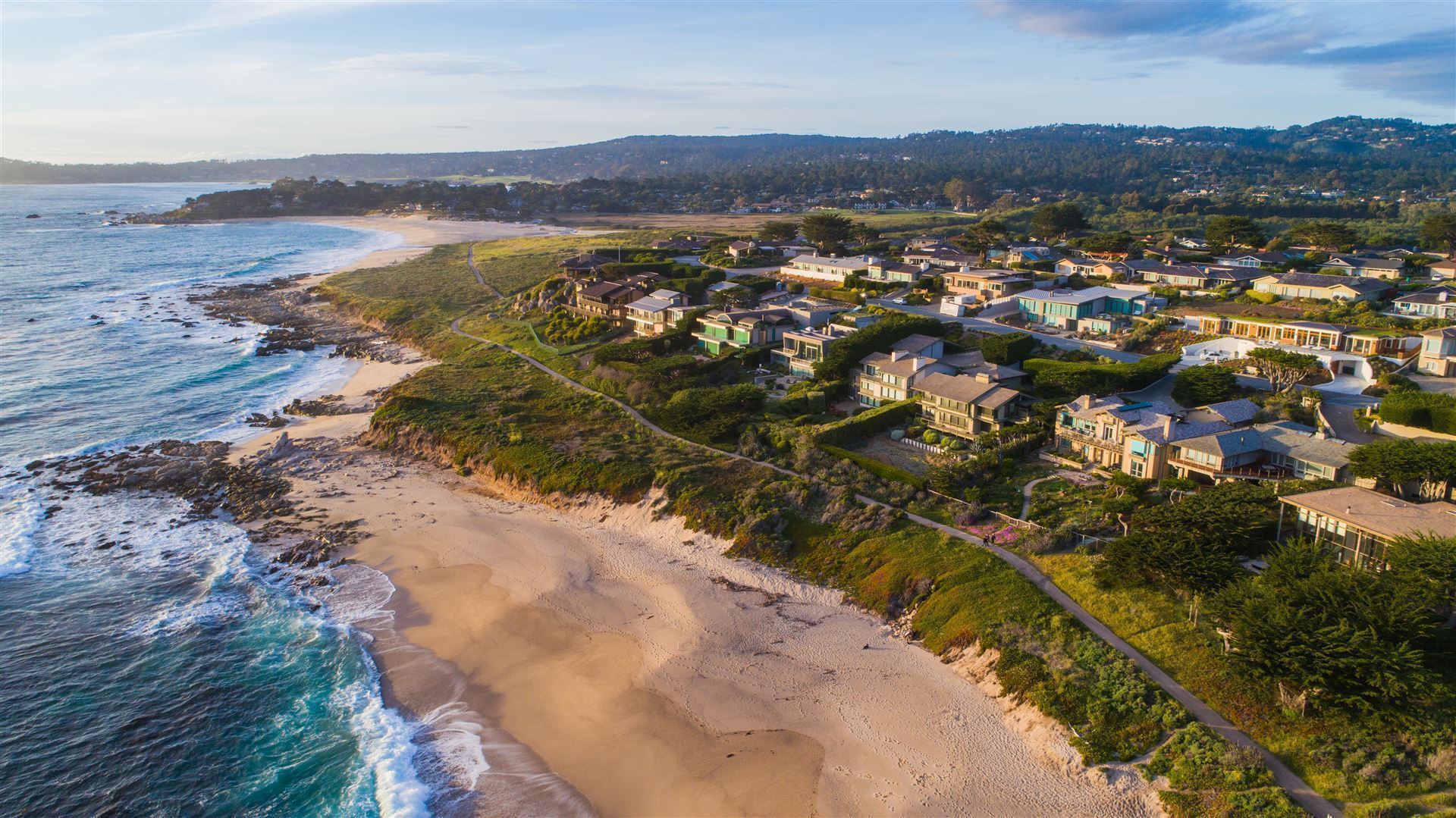 Ribera Beach in Carmel-by-the-Sea