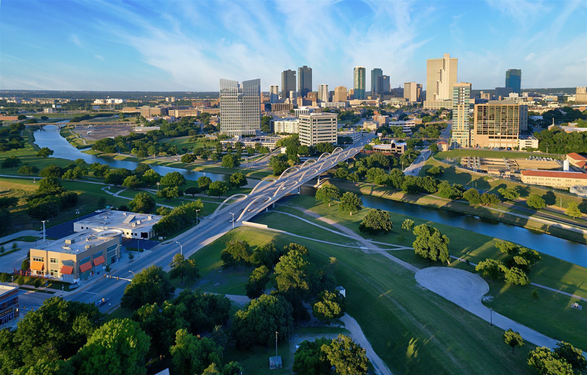 Blick über Fort Worth