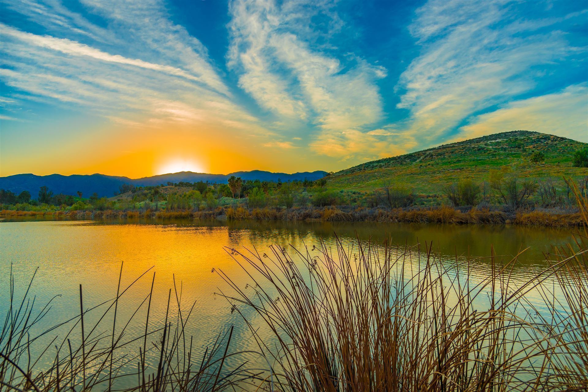Abenddaemmerung bei Temecula