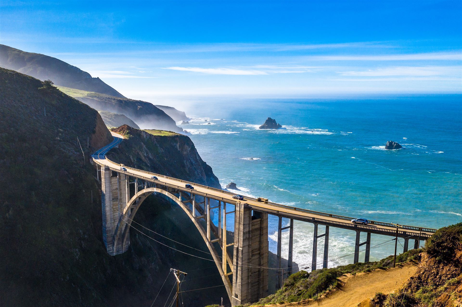 Big Sur auf dem Highway Number 1