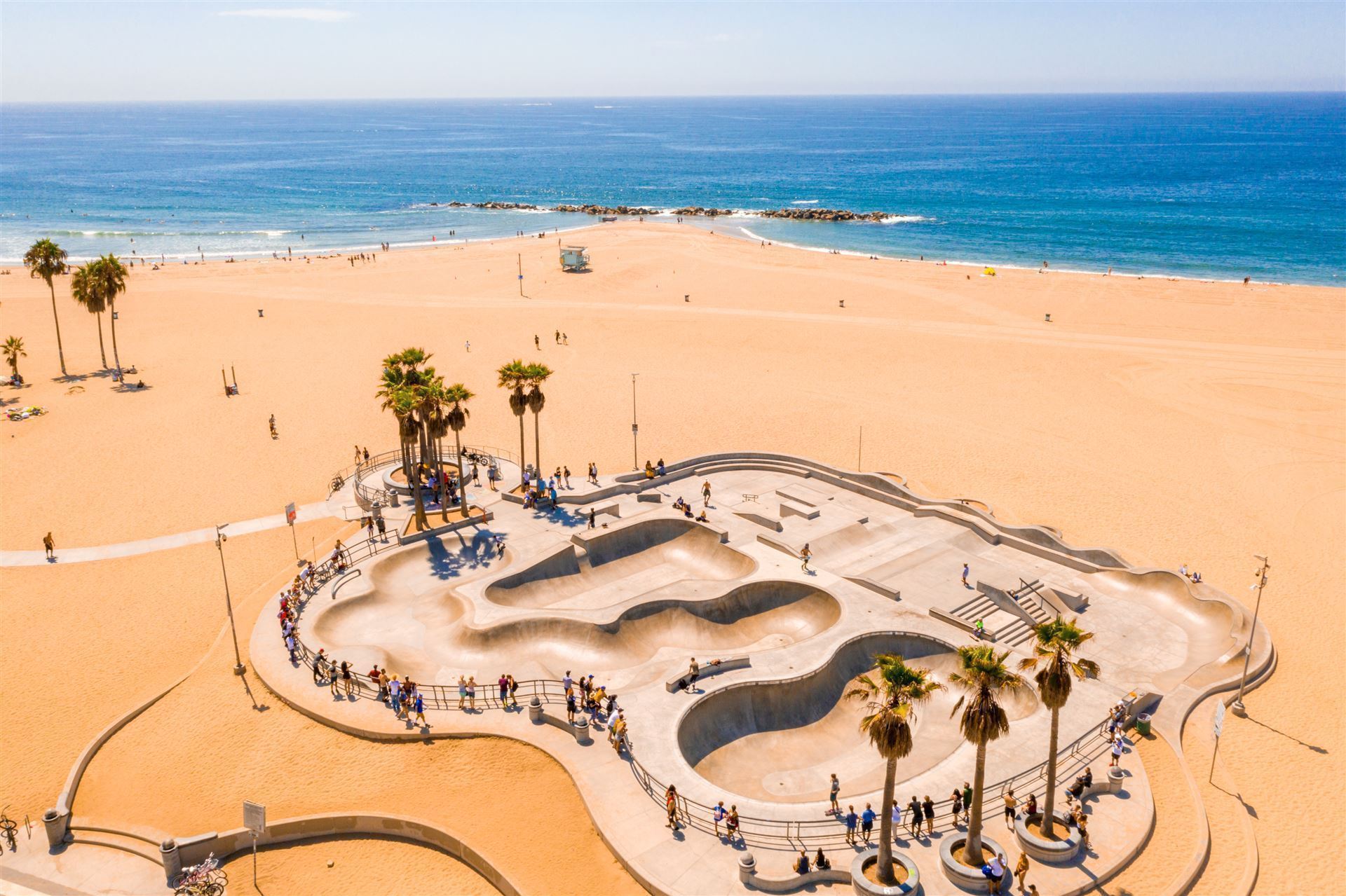 Skate Park am Venice Beach