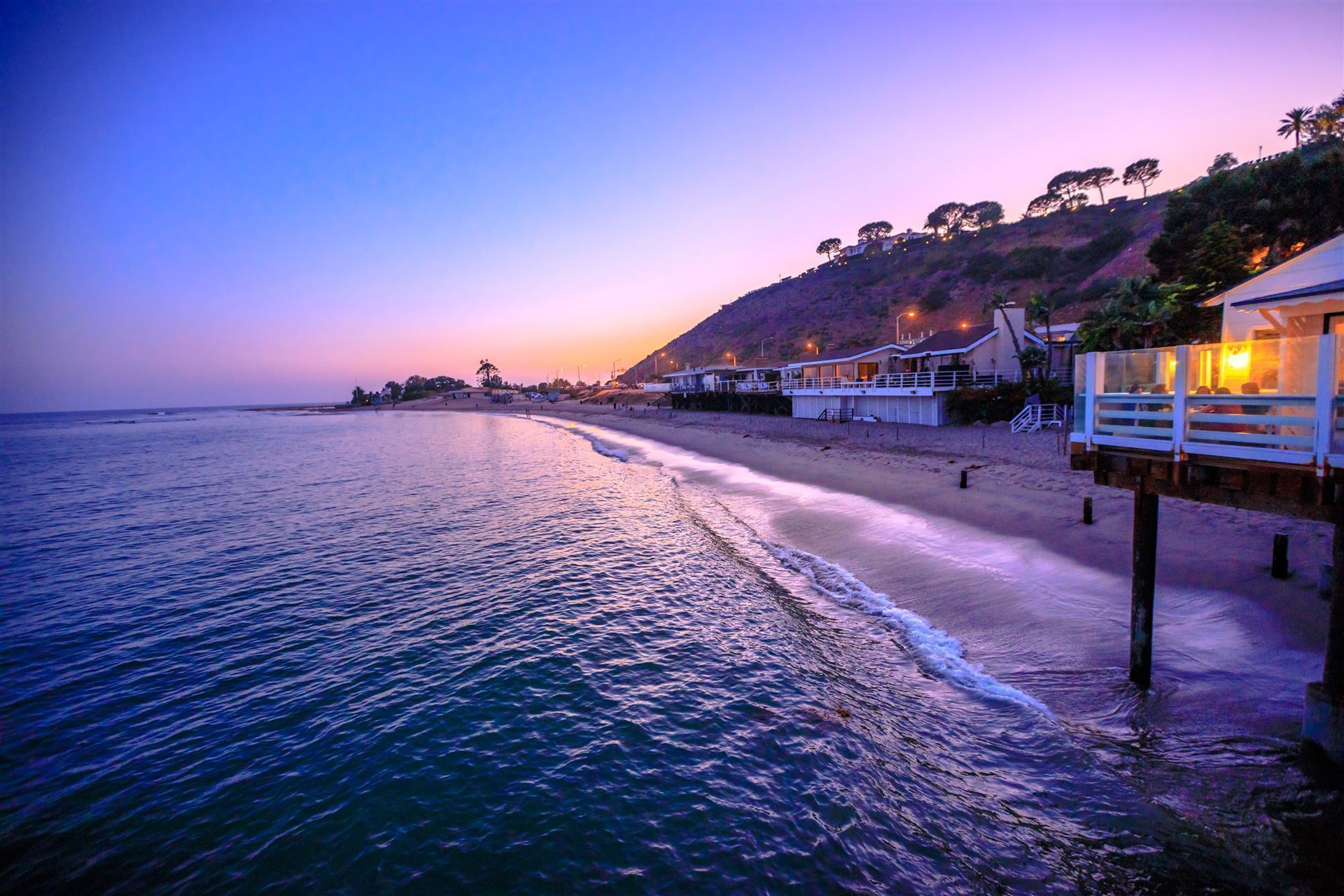 Surfrider Beach in Malibu