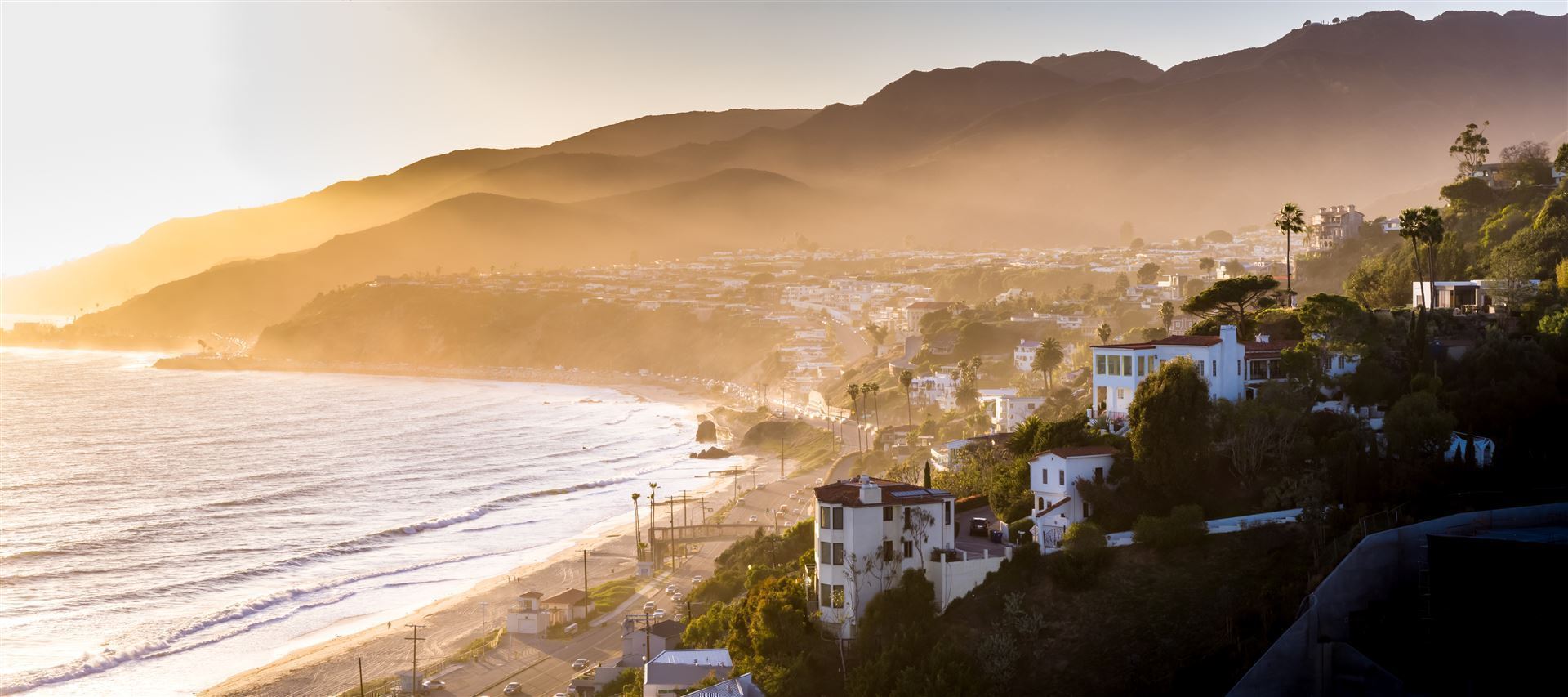 Dämmerung in Malibu