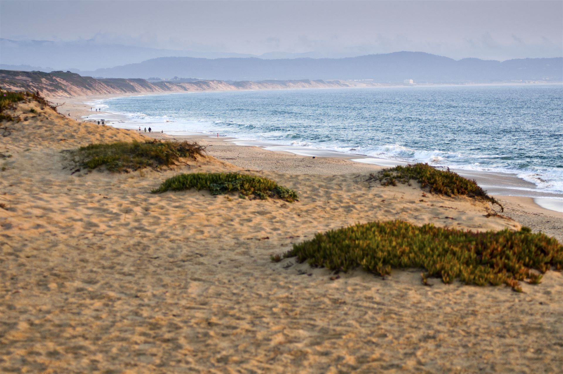 Sandstrand an der Monterey Bay