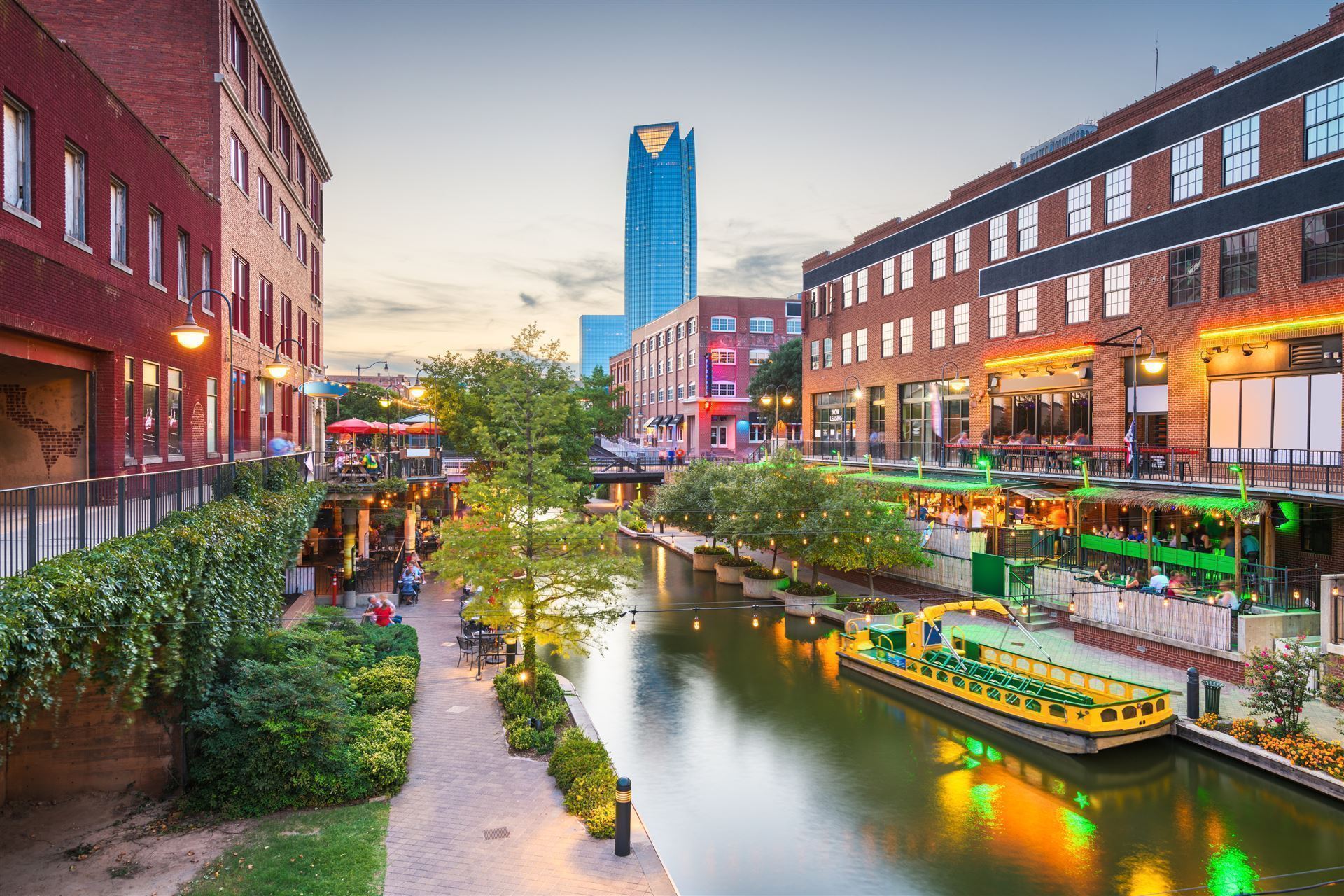 Bricktown in Oklahoma City