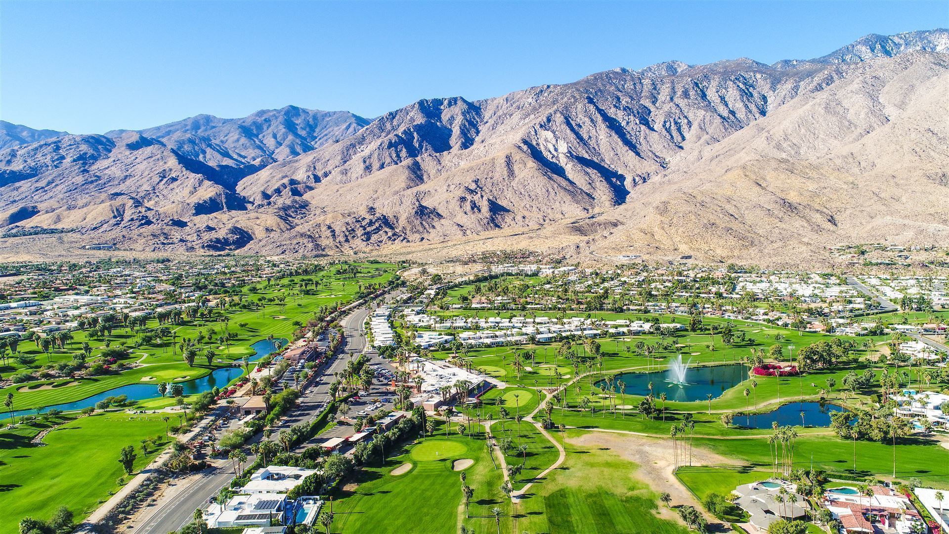 Luftaufnahme von Palm Springs