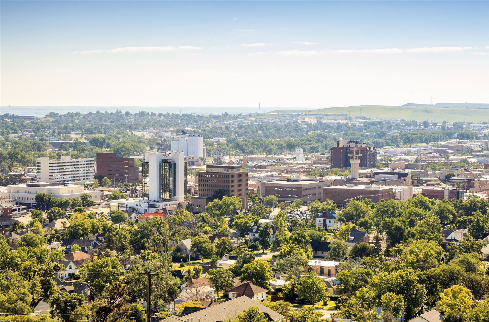 Blick auf Rapid City