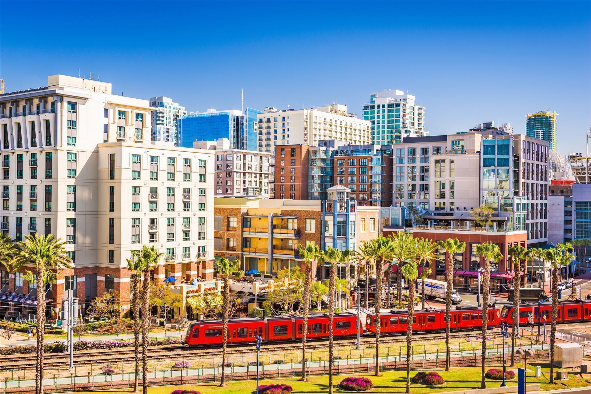 Gaslamp Quarter in San Diego