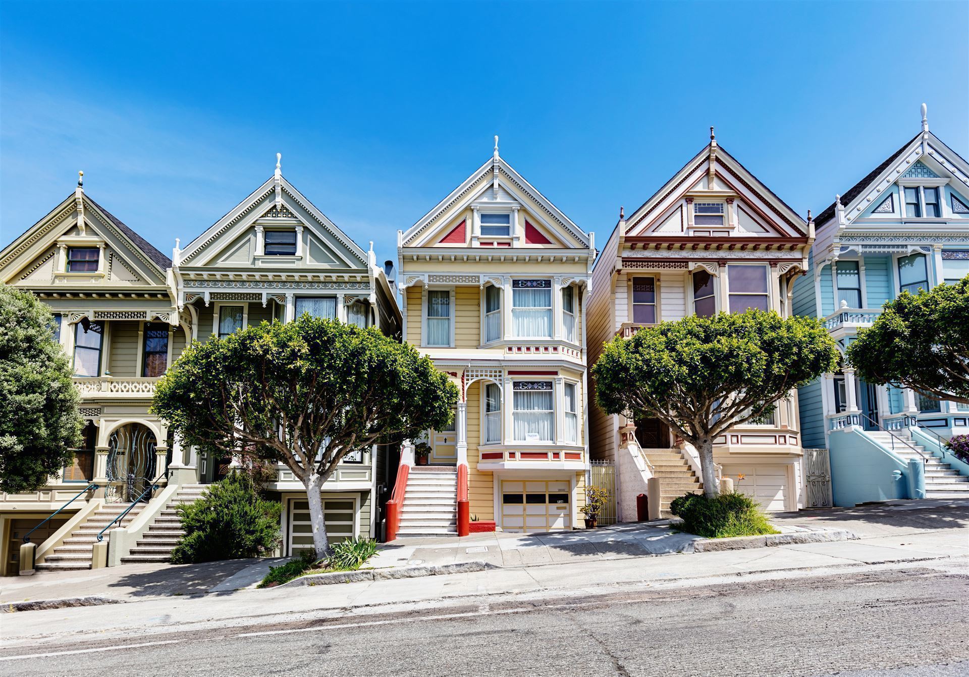 Painted Ladies in San Francisco
