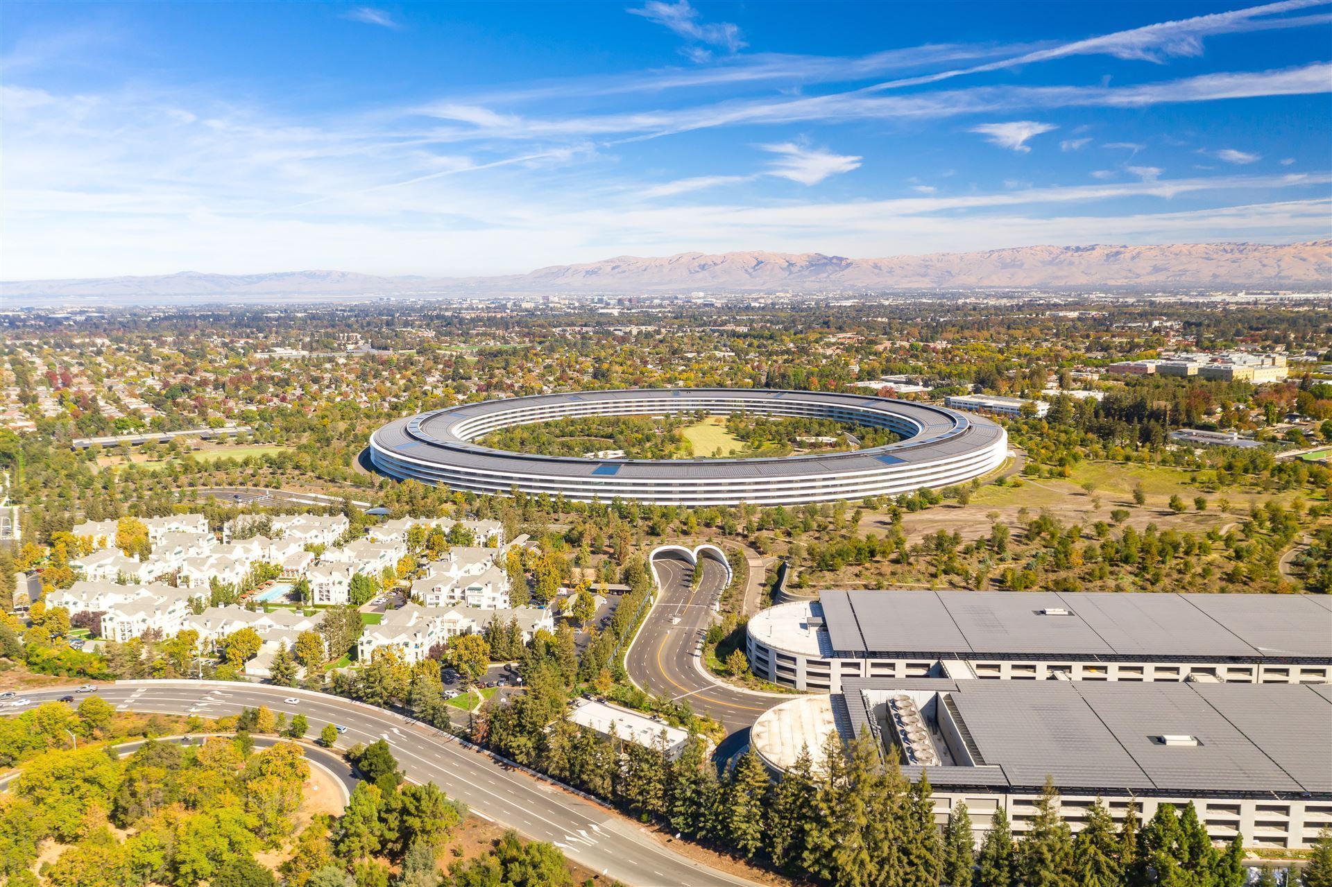 Apple Park im Silicon Valley bei San Francisco